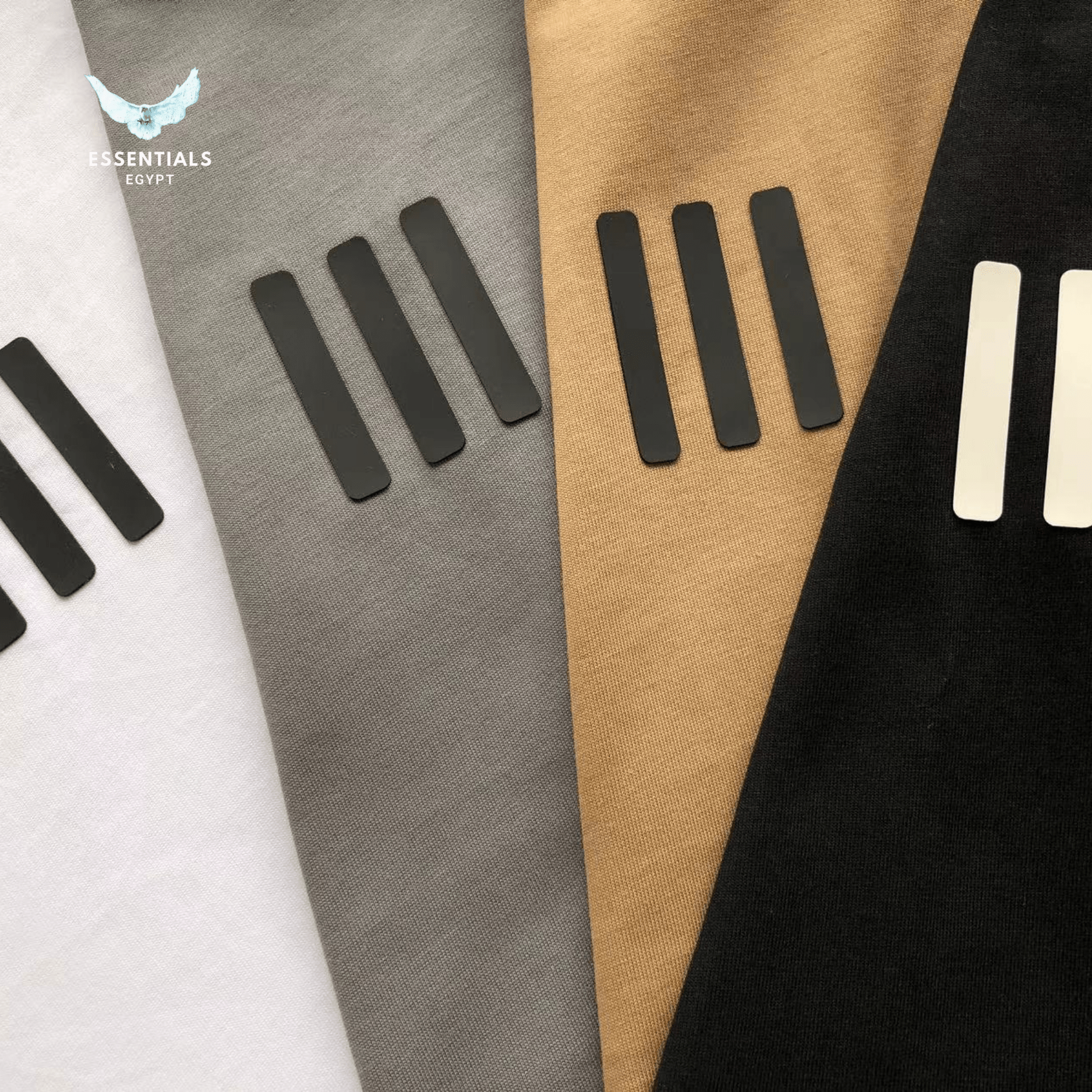 Essentials T-Shirt – Raised Rubber Print - ESSENTIALS EGYPT