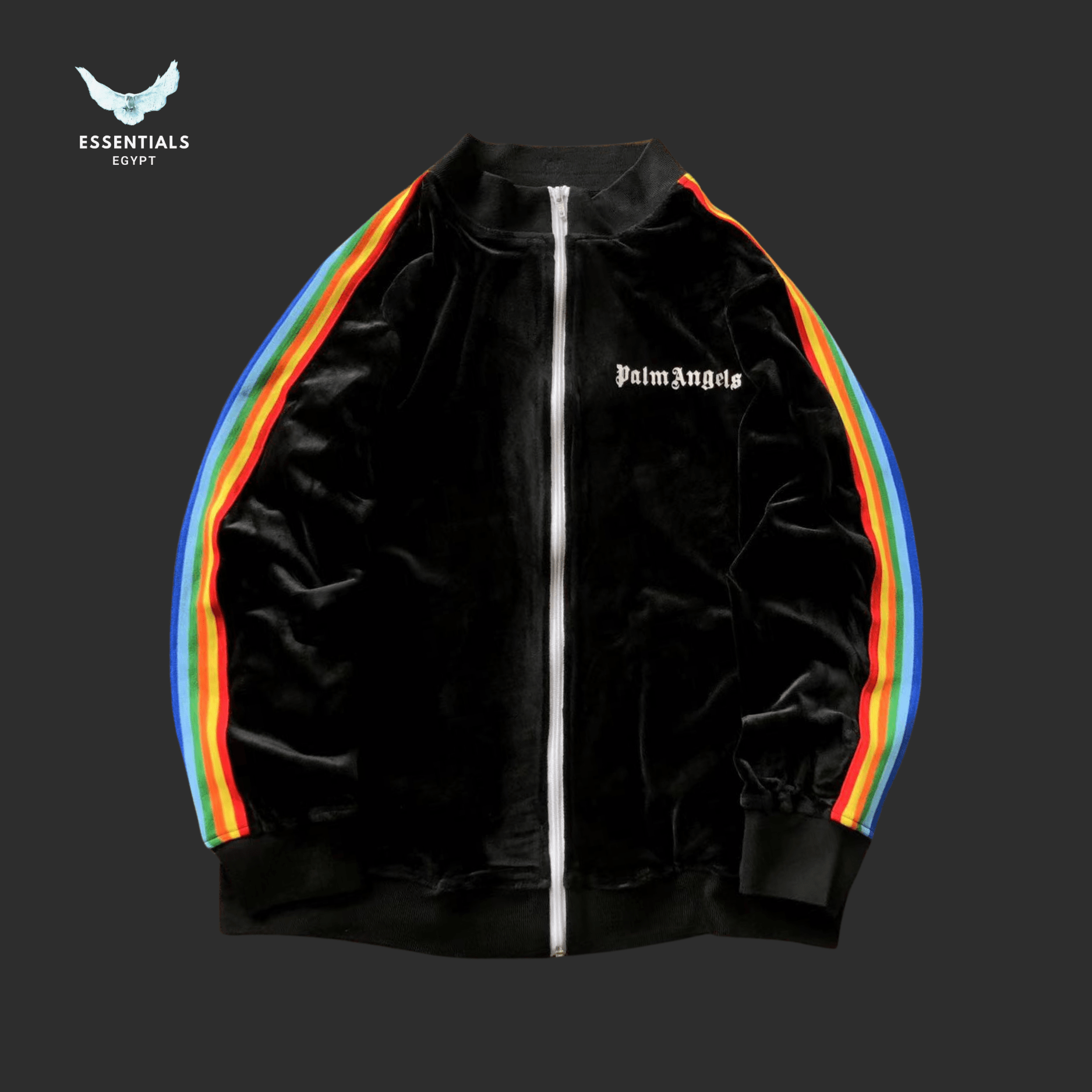 Palm Angels Jacket – Track Zip Style - ESSENTIALS EGYPT