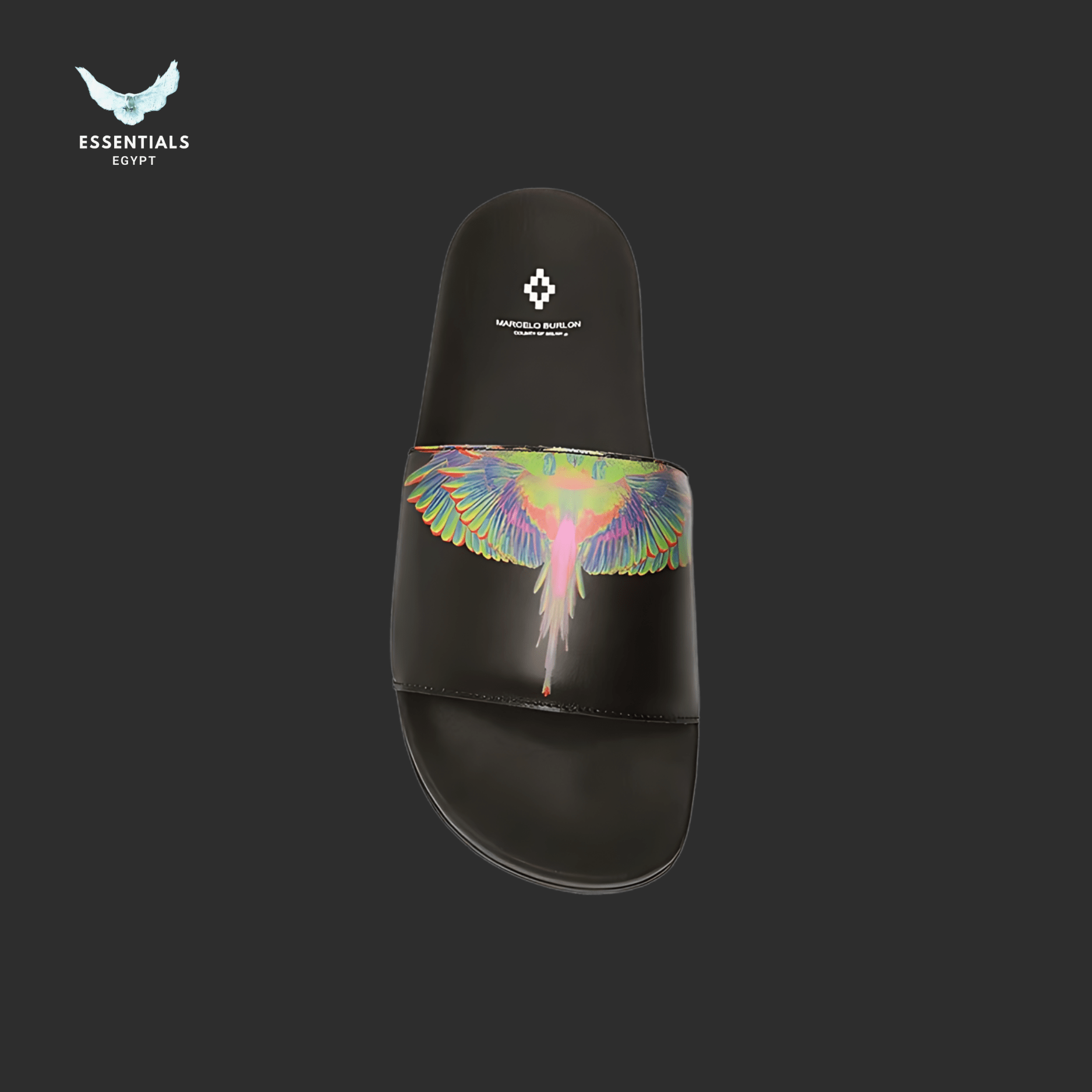 Marcelo Burlon Slides – Rainbow Wings Multicolor - ESSENTIALS EGYPT