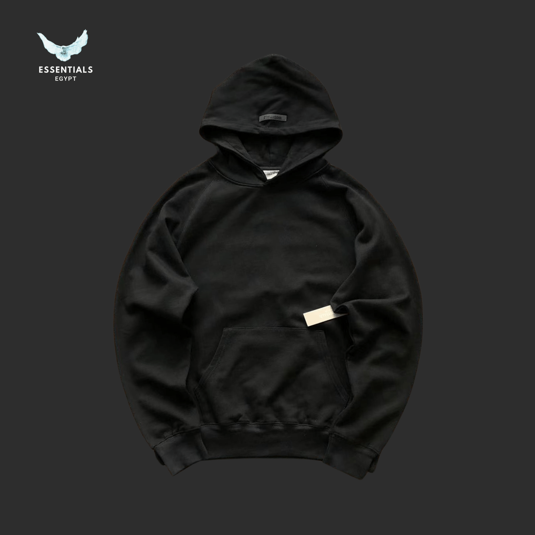 Essentials Hoodie – Mid Logo Panel - ESSENTIALS EGYPT