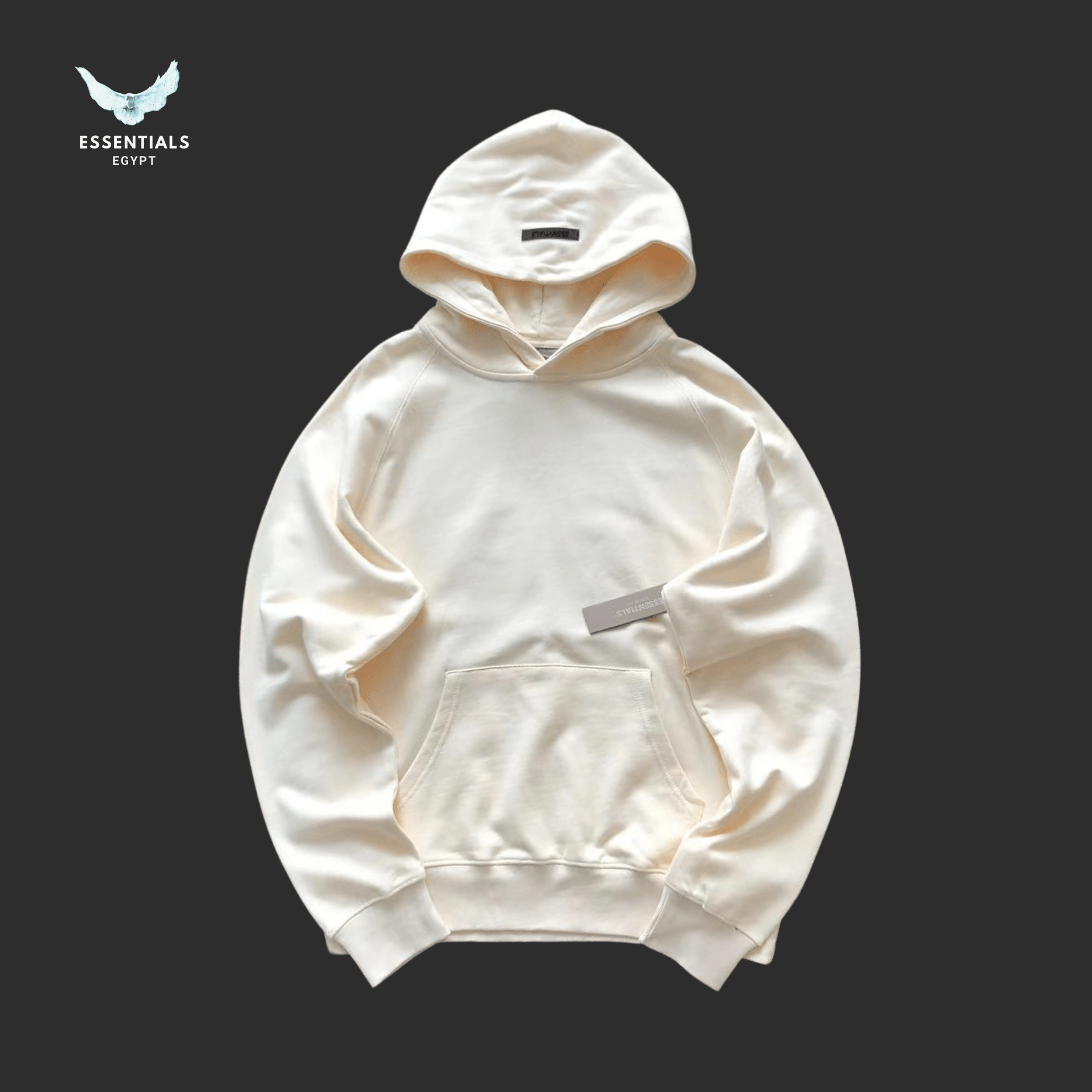 Essentials Hoodie – Mid Logo Panel - ESSENTIALS EGYPT