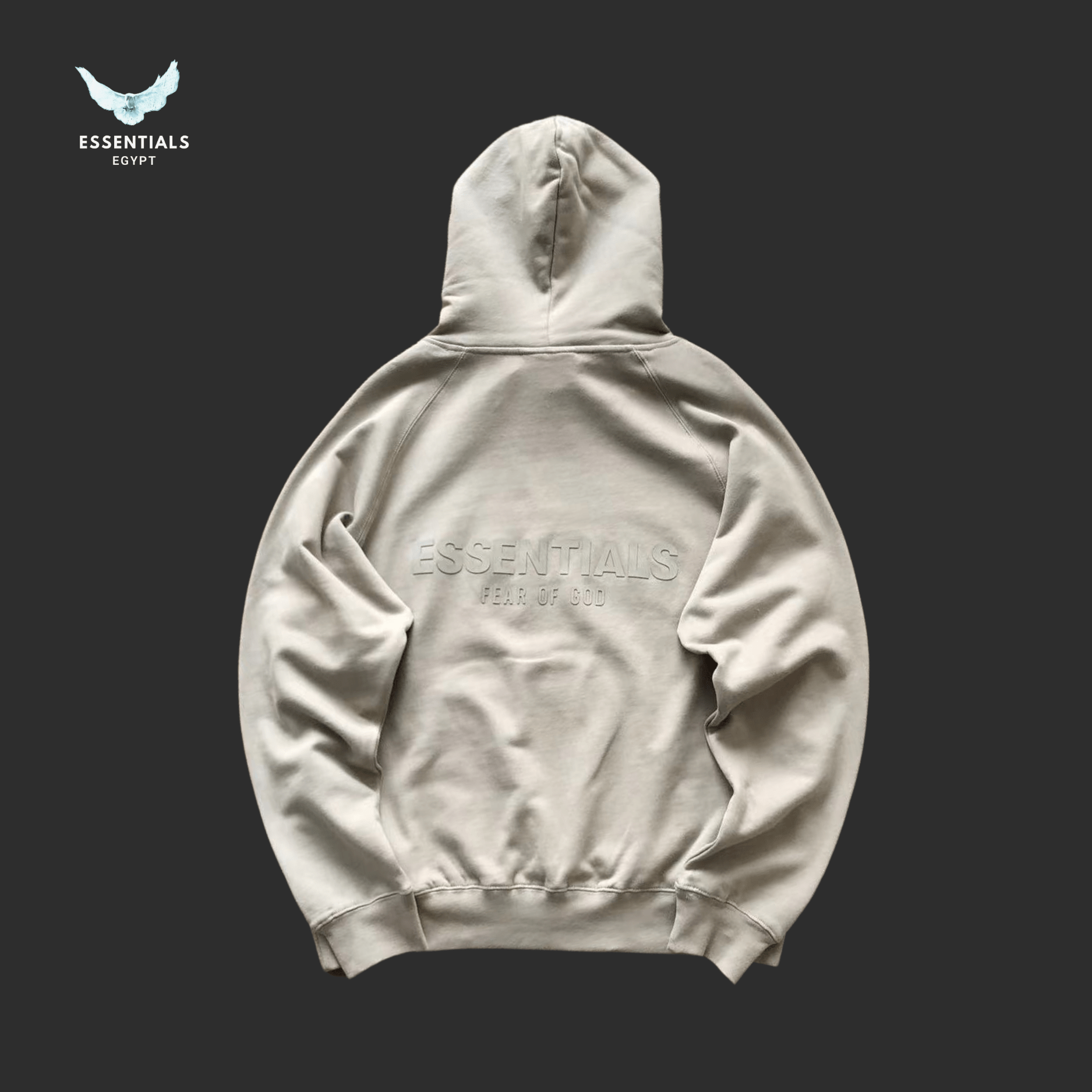 Essentials Hoodie – Mid Logo Panel - ESSENTIALS EGYPT