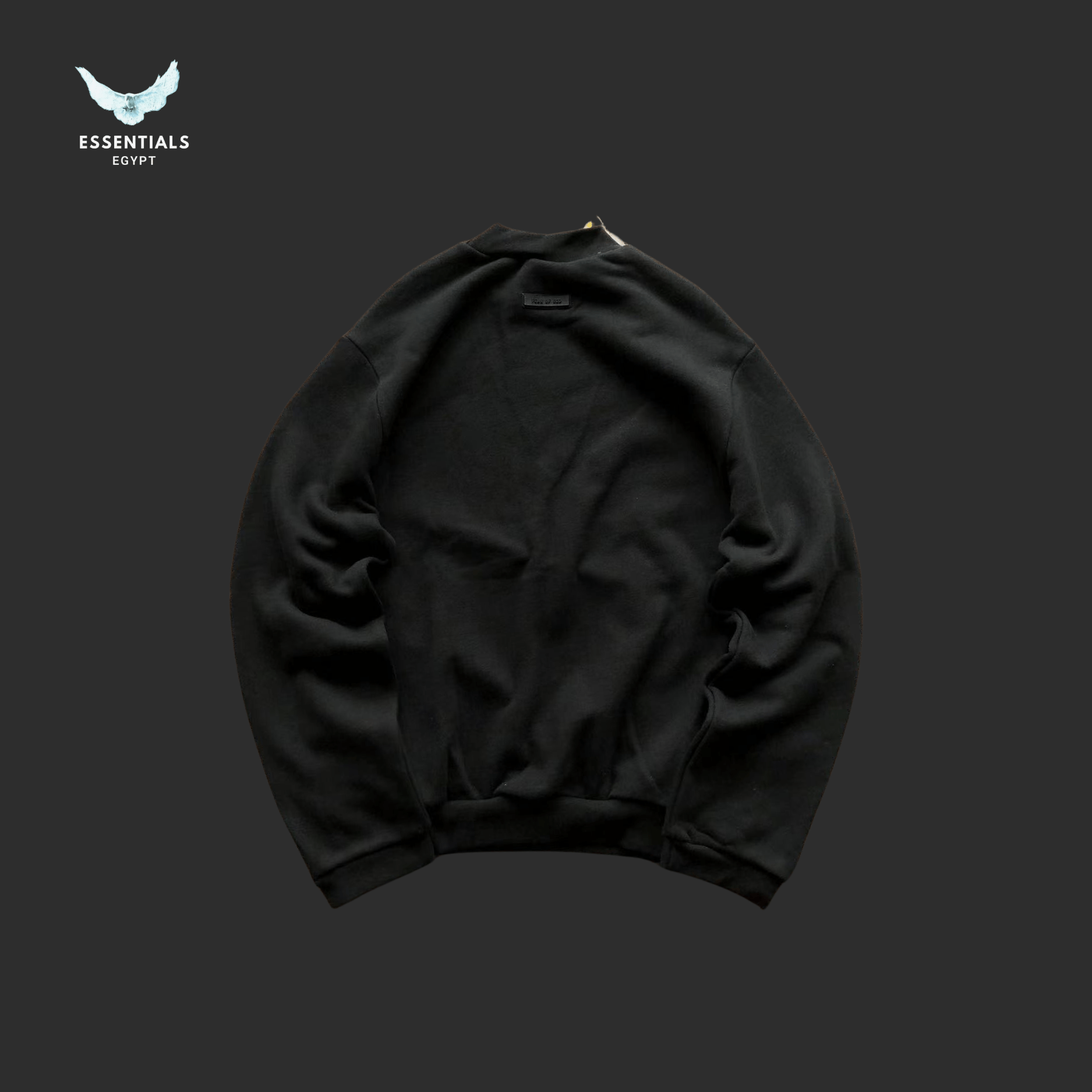 Essentials Sweater – Minimal Logo Crew - ESSENTIALS EGYPT