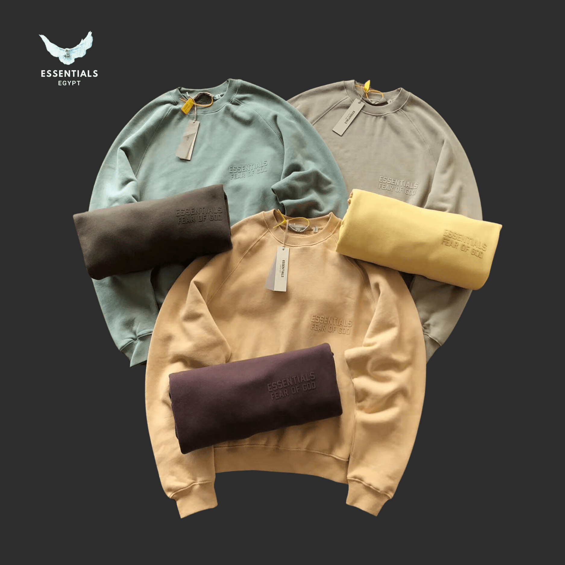 Essentials Fear of God Sweater – Soft Tones - ESSENTIALS EGYPT