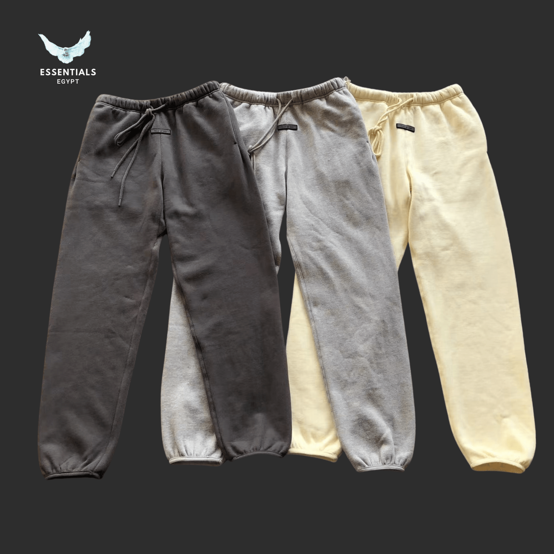 Essentials Sweatpants – Earth Tones - ESSENTIALS EGYPT