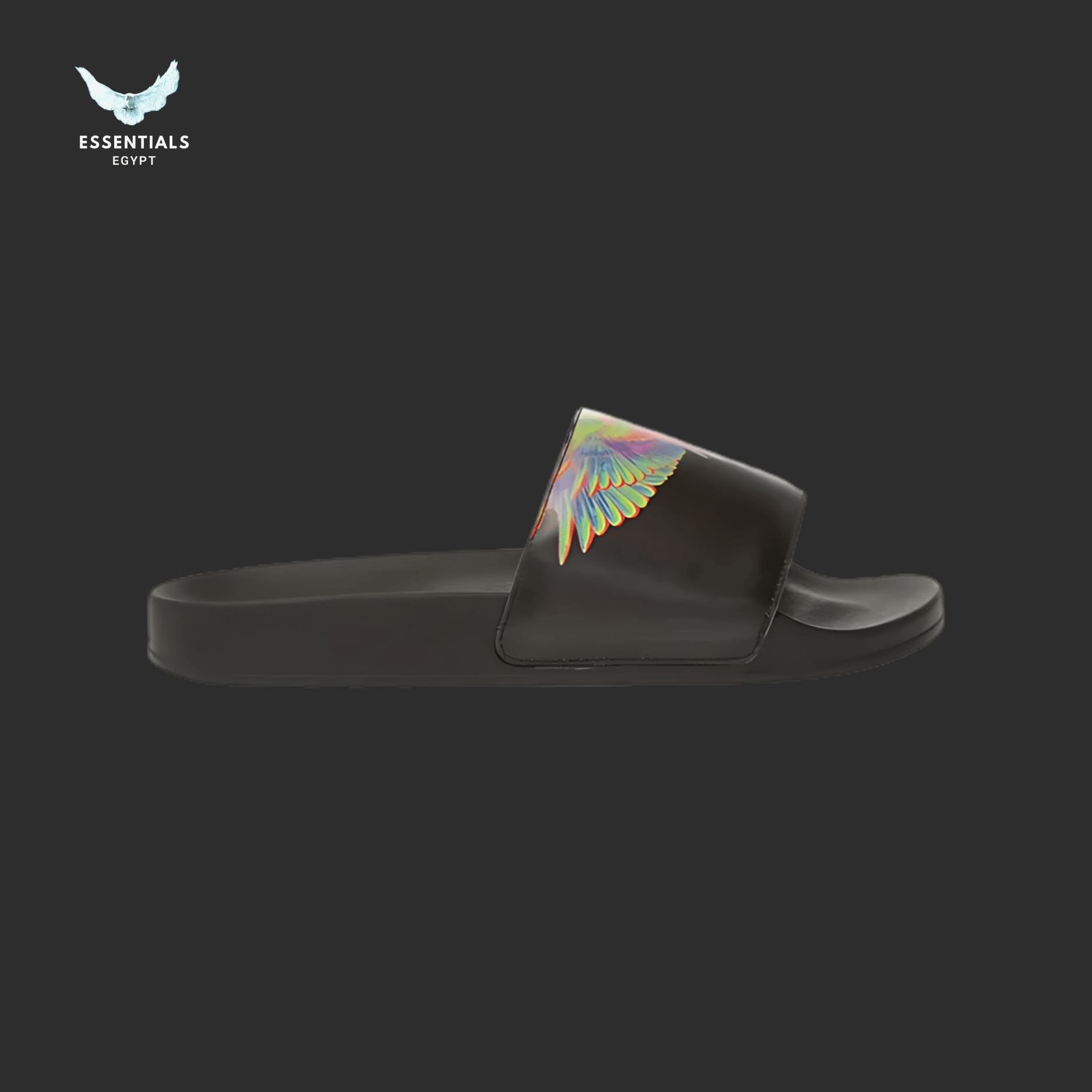 Marcelo Burlon Slides – Rainbow Wings Multicolor - ESSENTIALS EGYPT