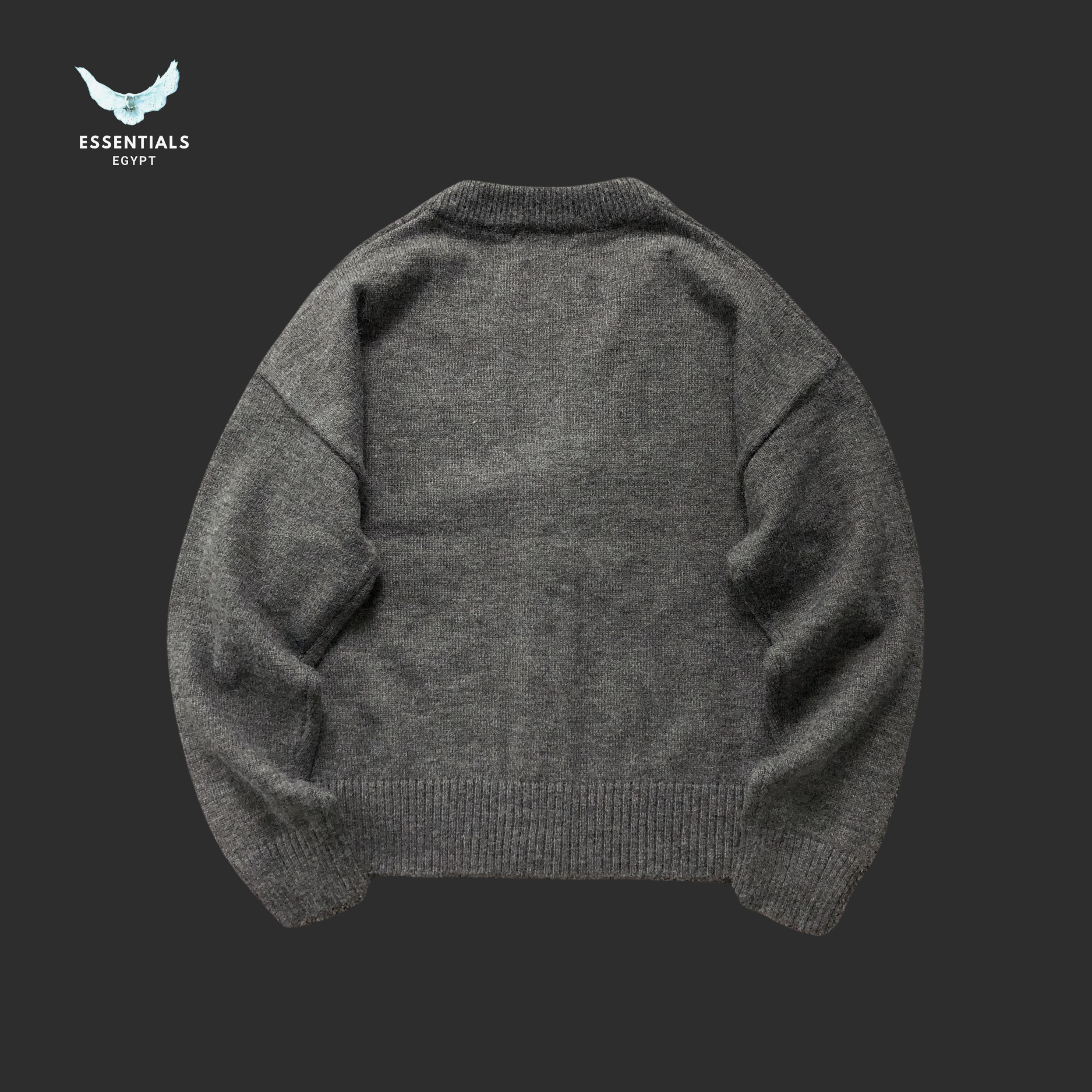 AMI Paris Sweatshirt – Heart Logo Cardigan - ESSENTIALS EGYPT