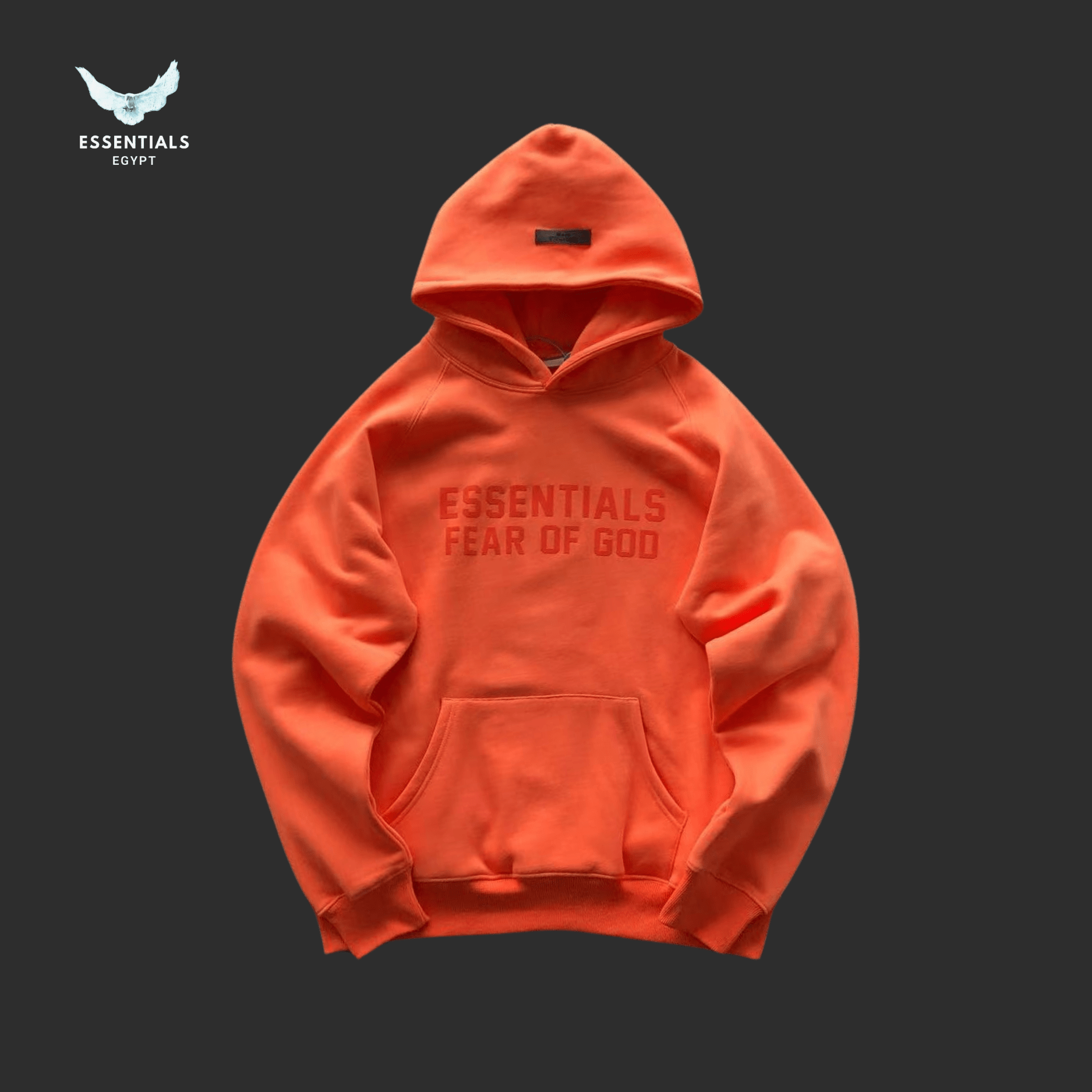 Essentials Hoodie – Fear of God Logo Print - ESSENTIALS EGYPT