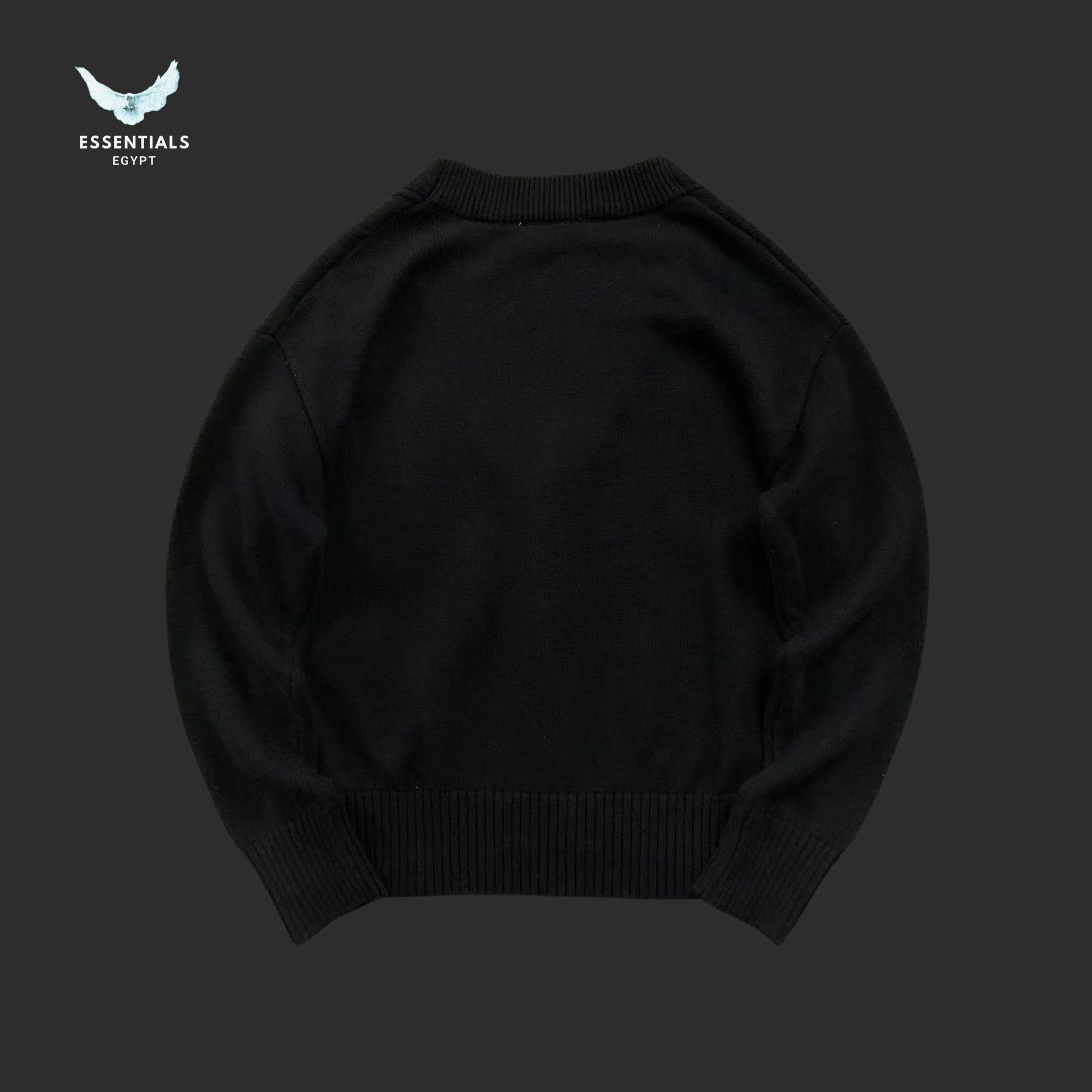 AMI Paris Sweatshirt – Crew Fit Multi Logo - ESSENTIALS EGYPT