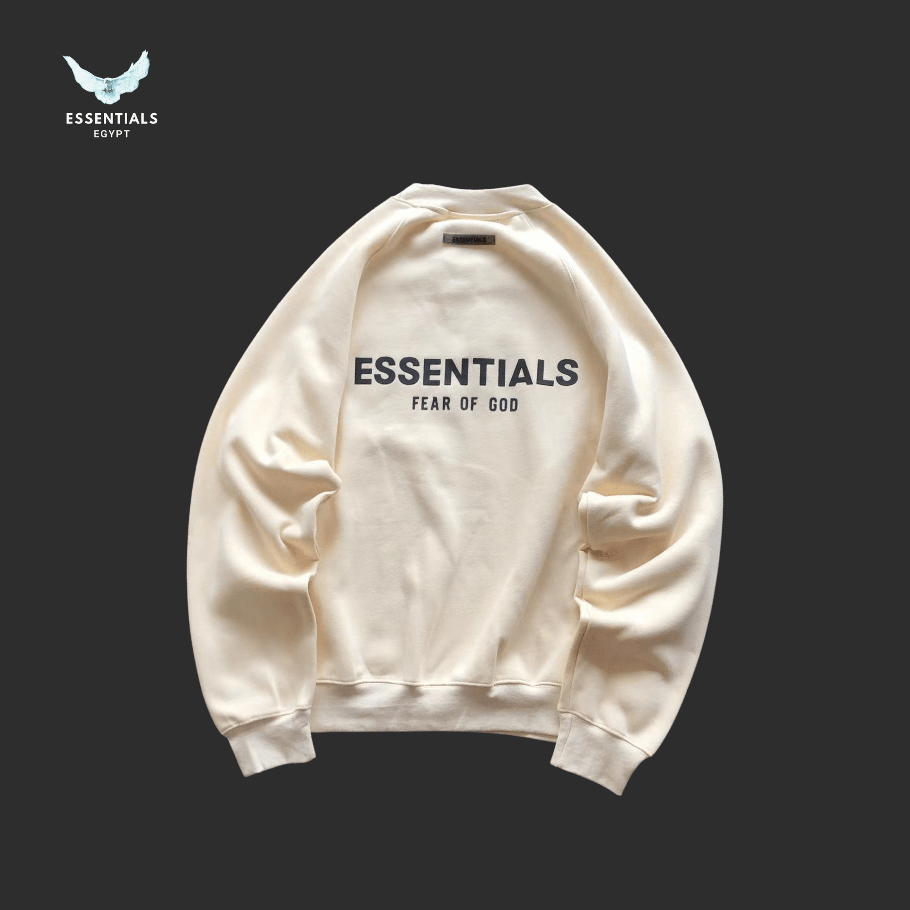Essentials Sweater – Fear of God Logo - ESSENTIALS EGYPT