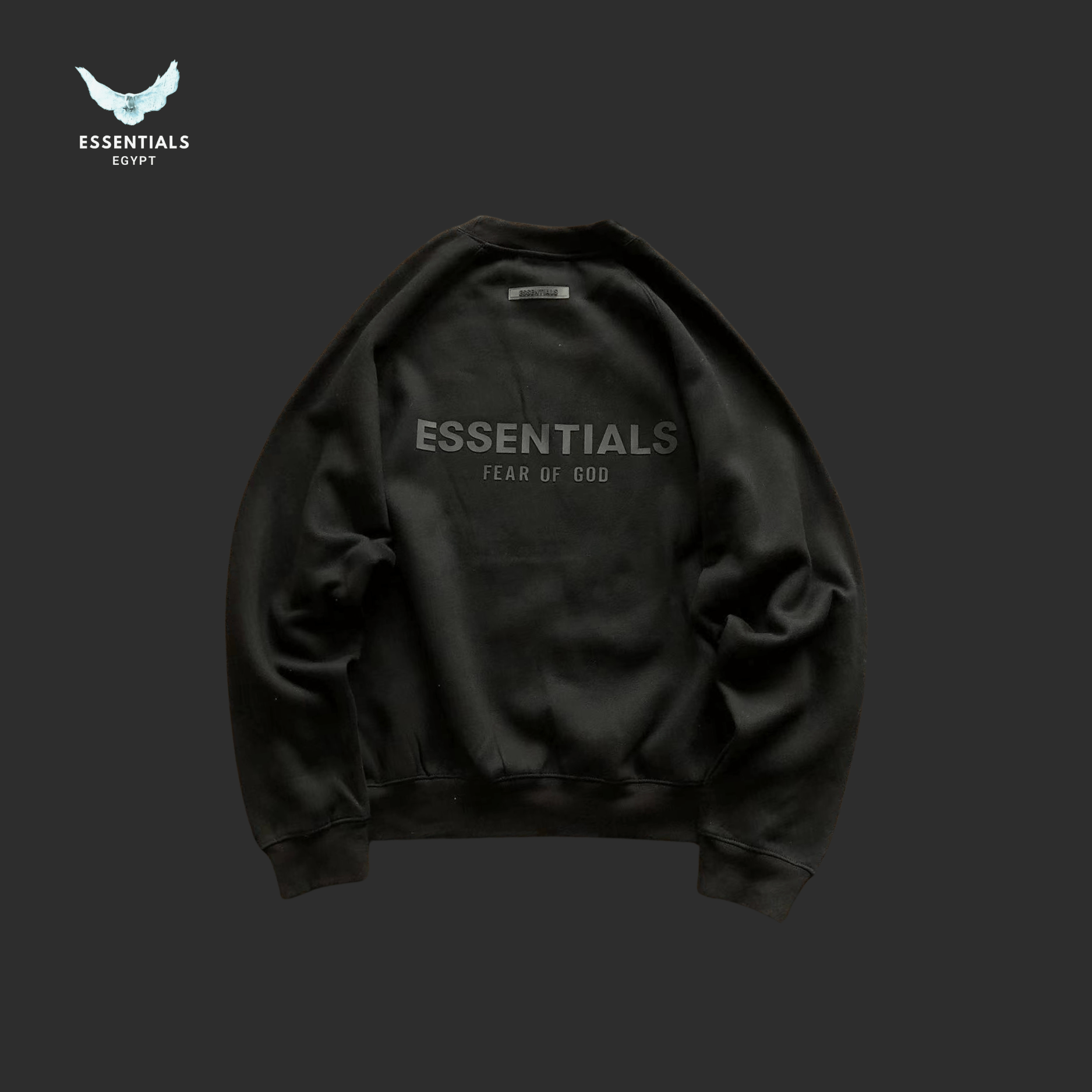 Essentials Sweater – Fear of God Logo - ESSENTIALS EGYPT