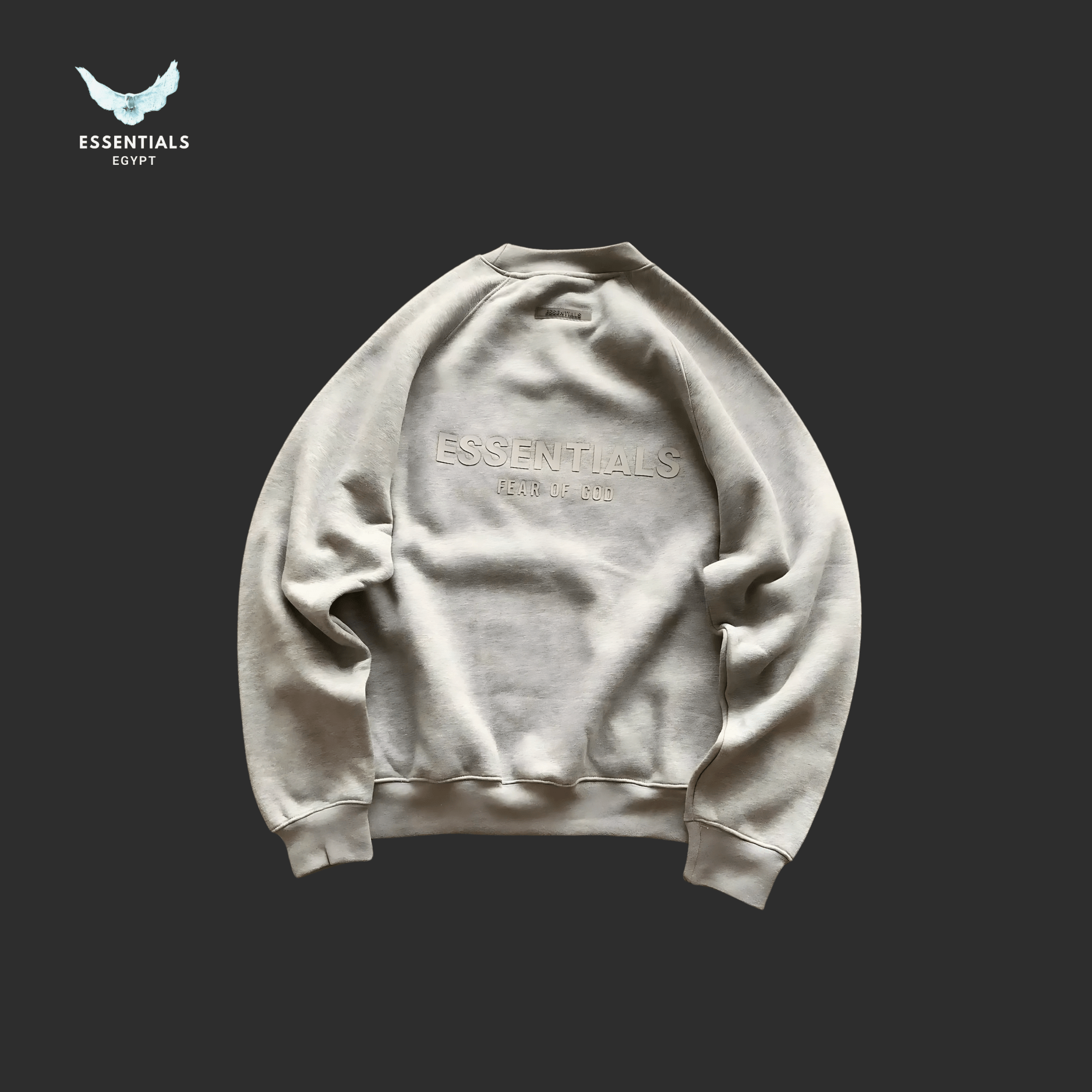Essentials Sweater – Fear of God Logo - ESSENTIALS EGYPT