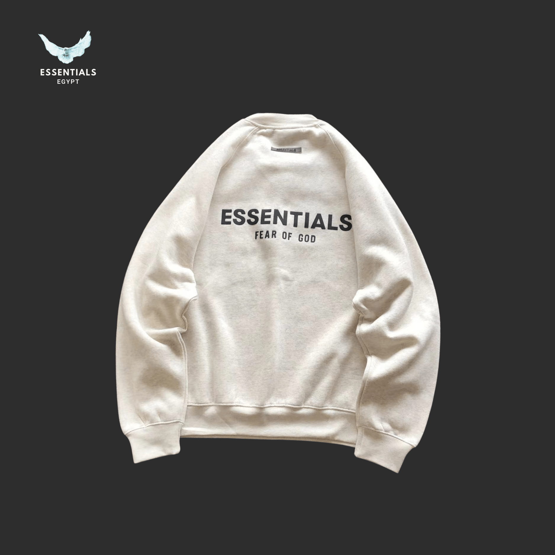 Essentials Sweater – Fear of God Logo - ESSENTIALS EGYPT