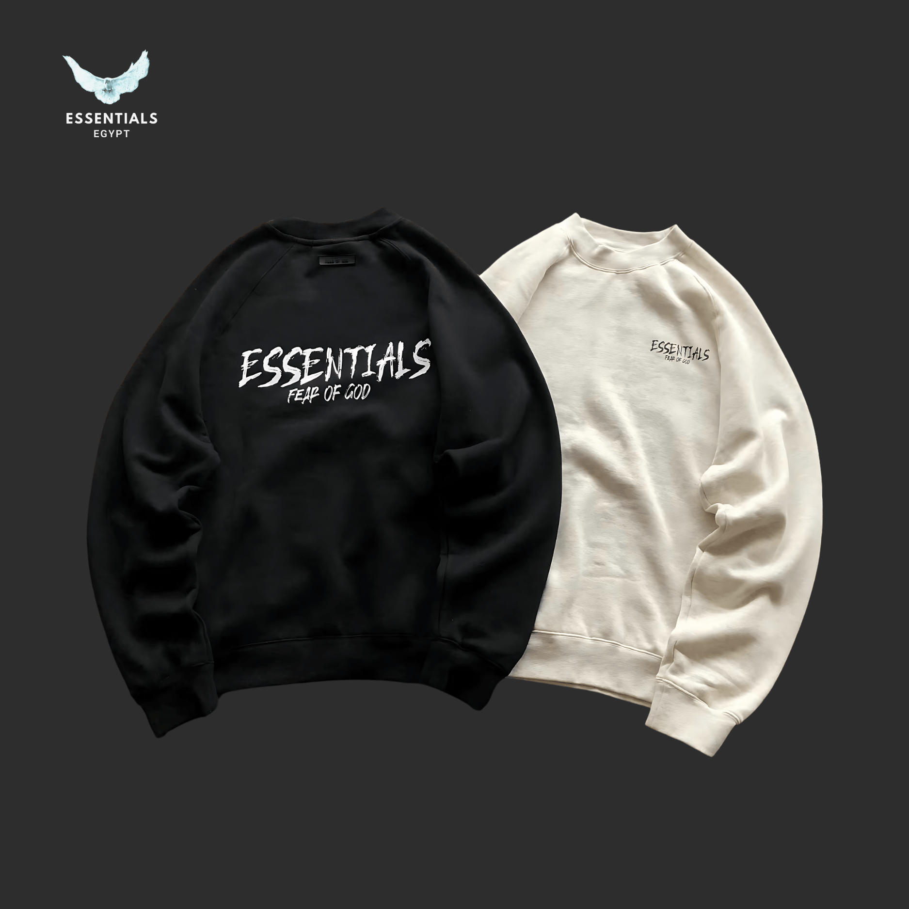 Essentials Sweater – Fear of God Logo - ESSENTIALS EGYPT