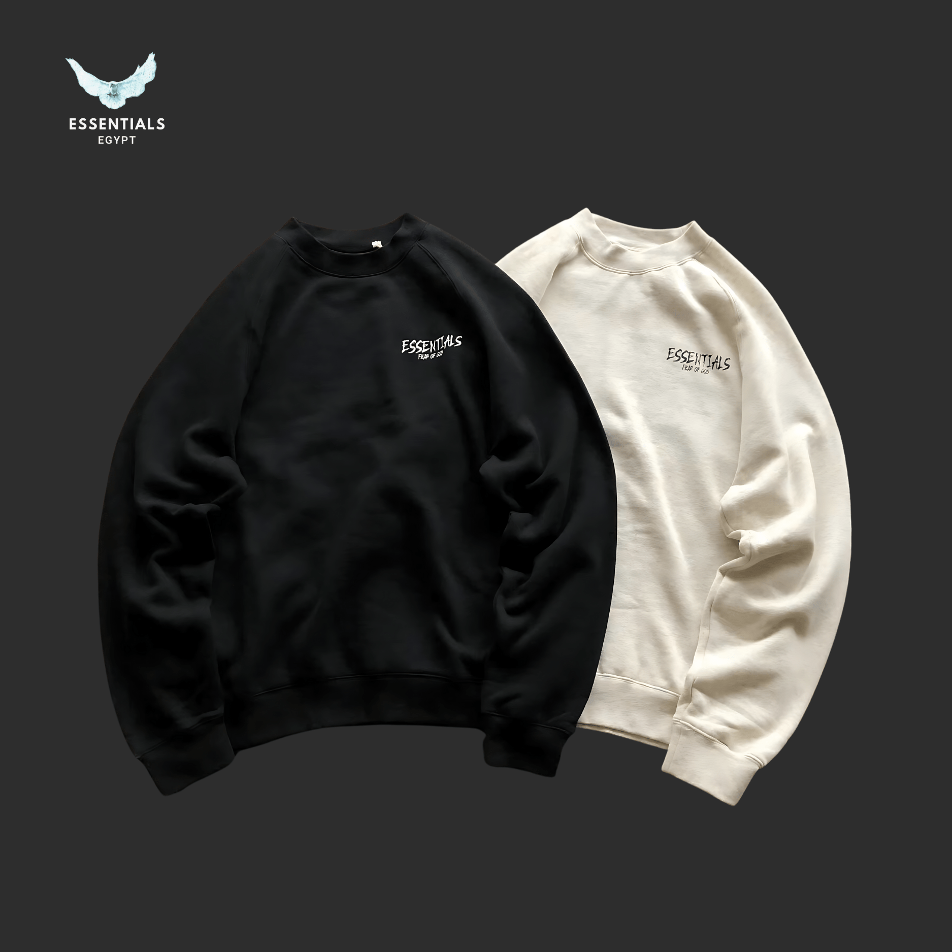 Essentials Sweater – Fear of God Logo - ESSENTIALS EGYPT