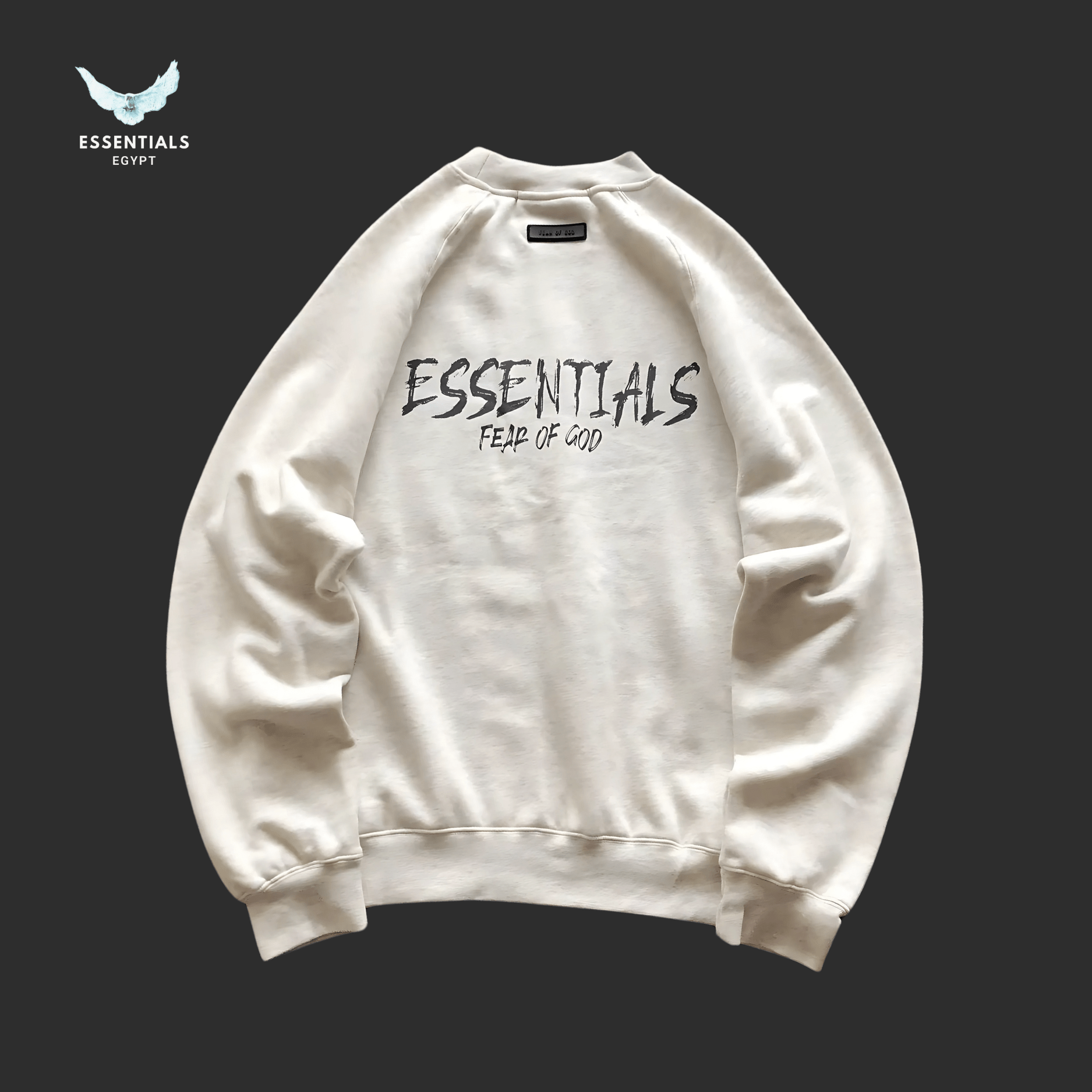 Essentials Sweater – Fear of God Logo - ESSENTIALS EGYPT
