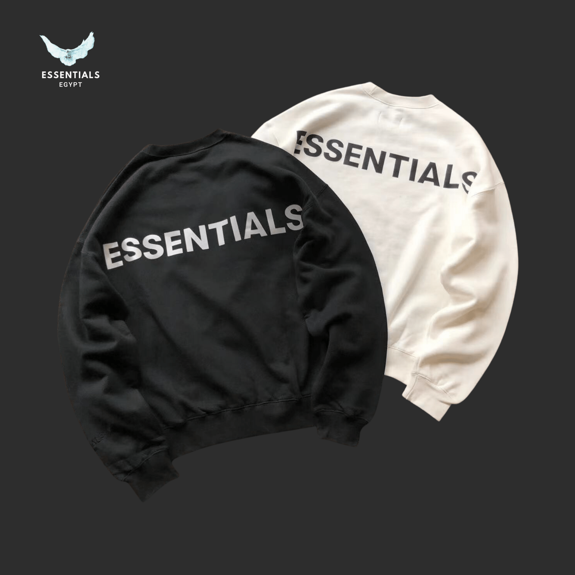 Essentials Fear of God Sweater – Black & White - ESSENTIALS EGYPT