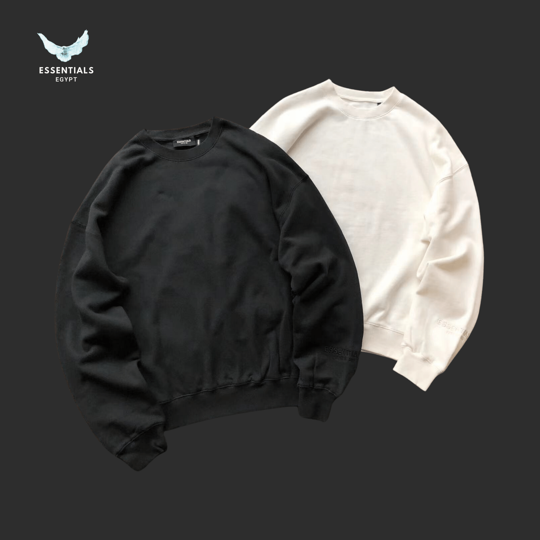 Essentials Fear of God Sweater – Black & White - ESSENTIALS EGYPT
