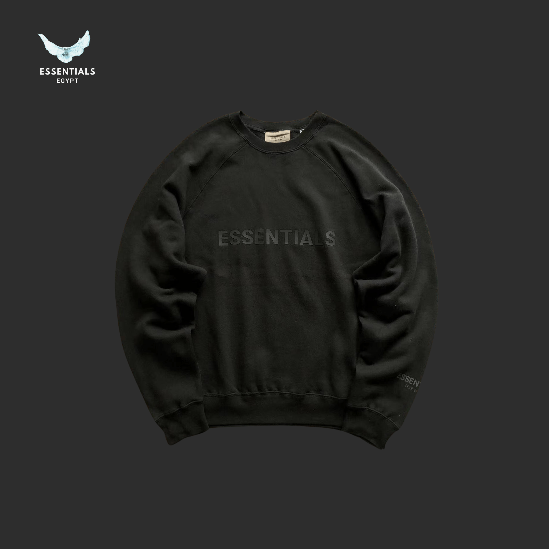 Essentials Sweater – Bold Logo Fleece - ESSENTIALS EGYPT