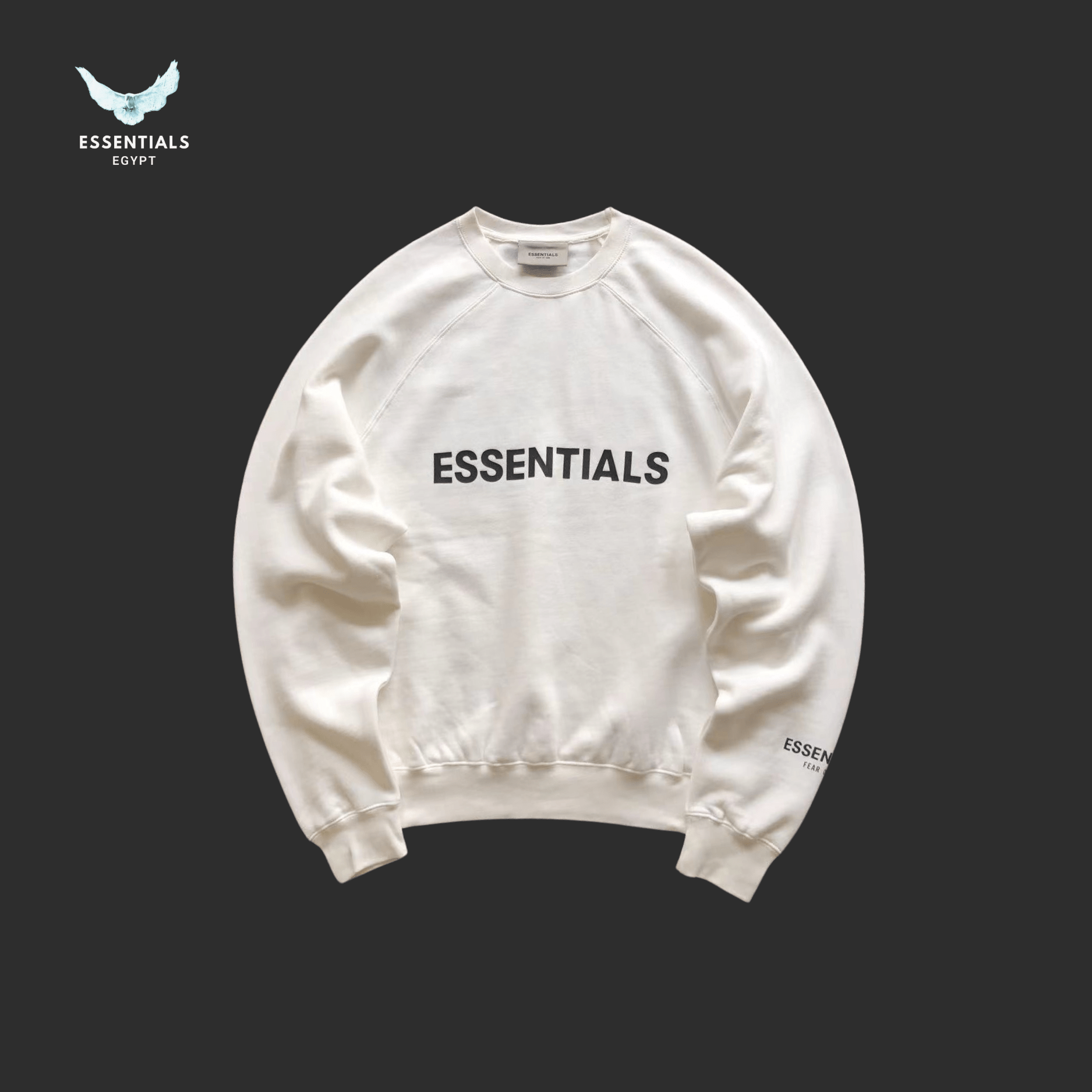 Essentials Sweater – Bold Logo Fleece - ESSENTIALS EGYPT