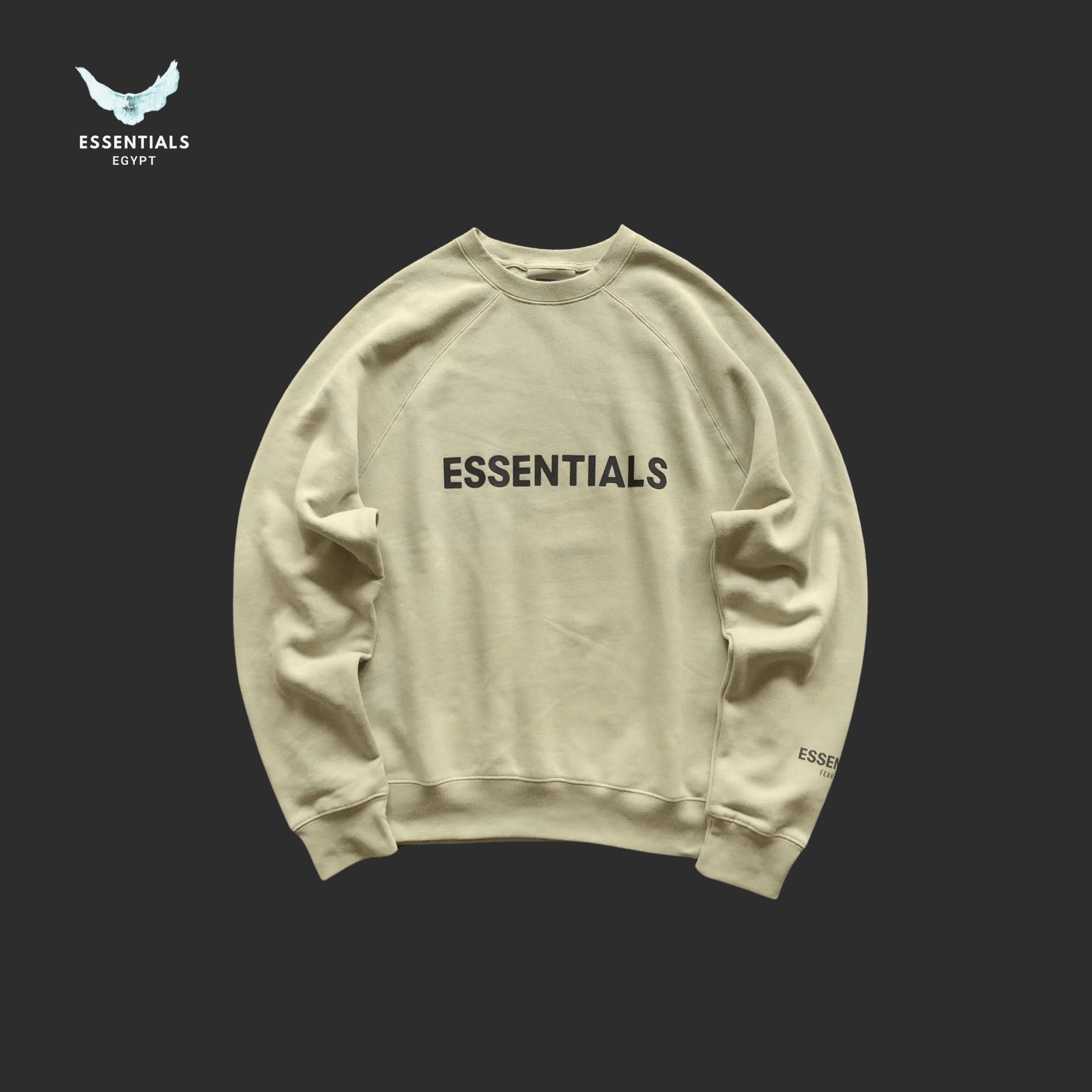 Essentials Sweater – Bold Logo Fleece - ESSENTIALS EGYPT