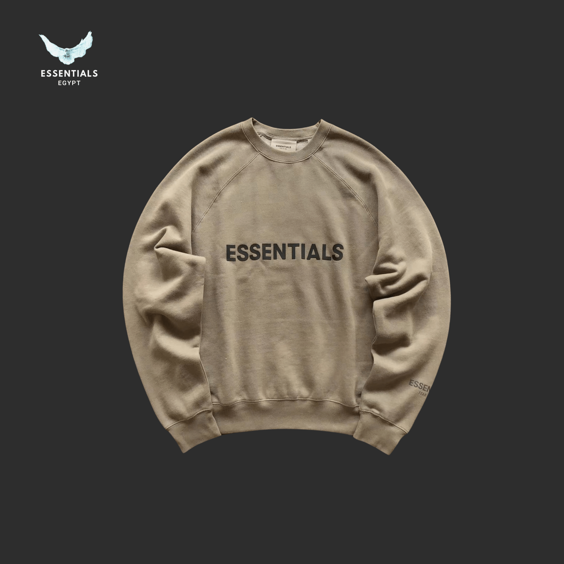 Essentials Sweater – Bold Logo Fleece - ESSENTIALS EGYPT
