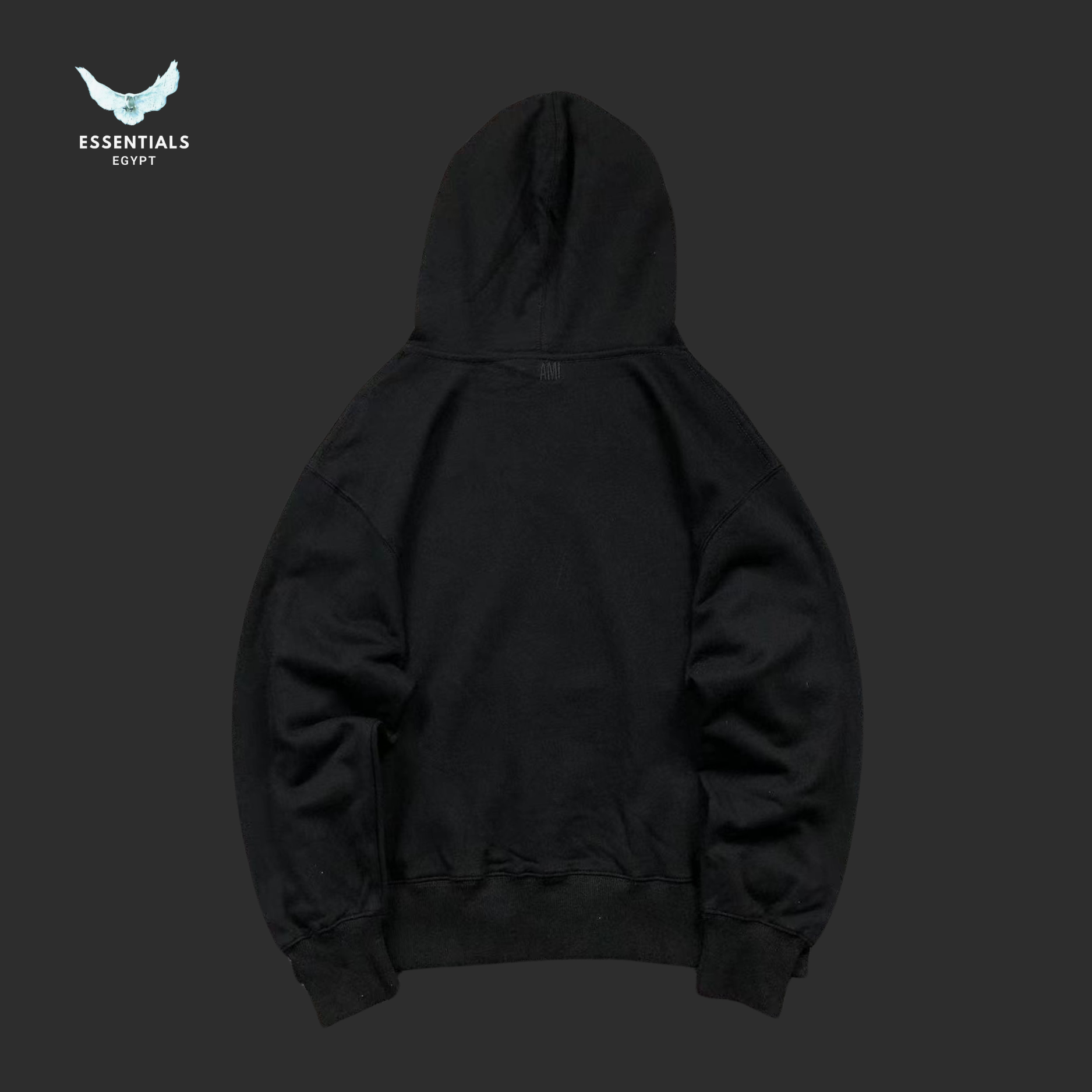 AMI Paris Hoodie – Heart Logo Fleece - ESSENTIALS EGYPT