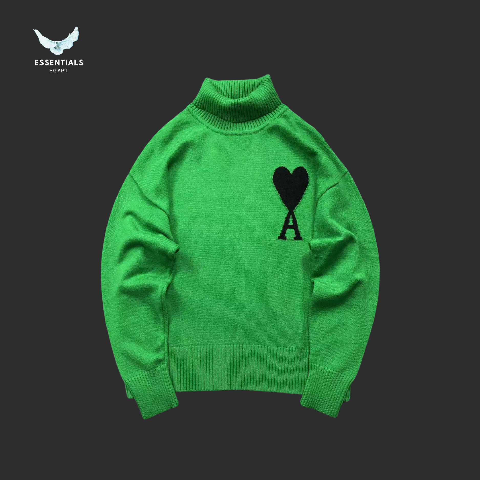 AMI Paris Sweatshirt – Color Pop Logo Drop - ESSENTIALS EGYPT