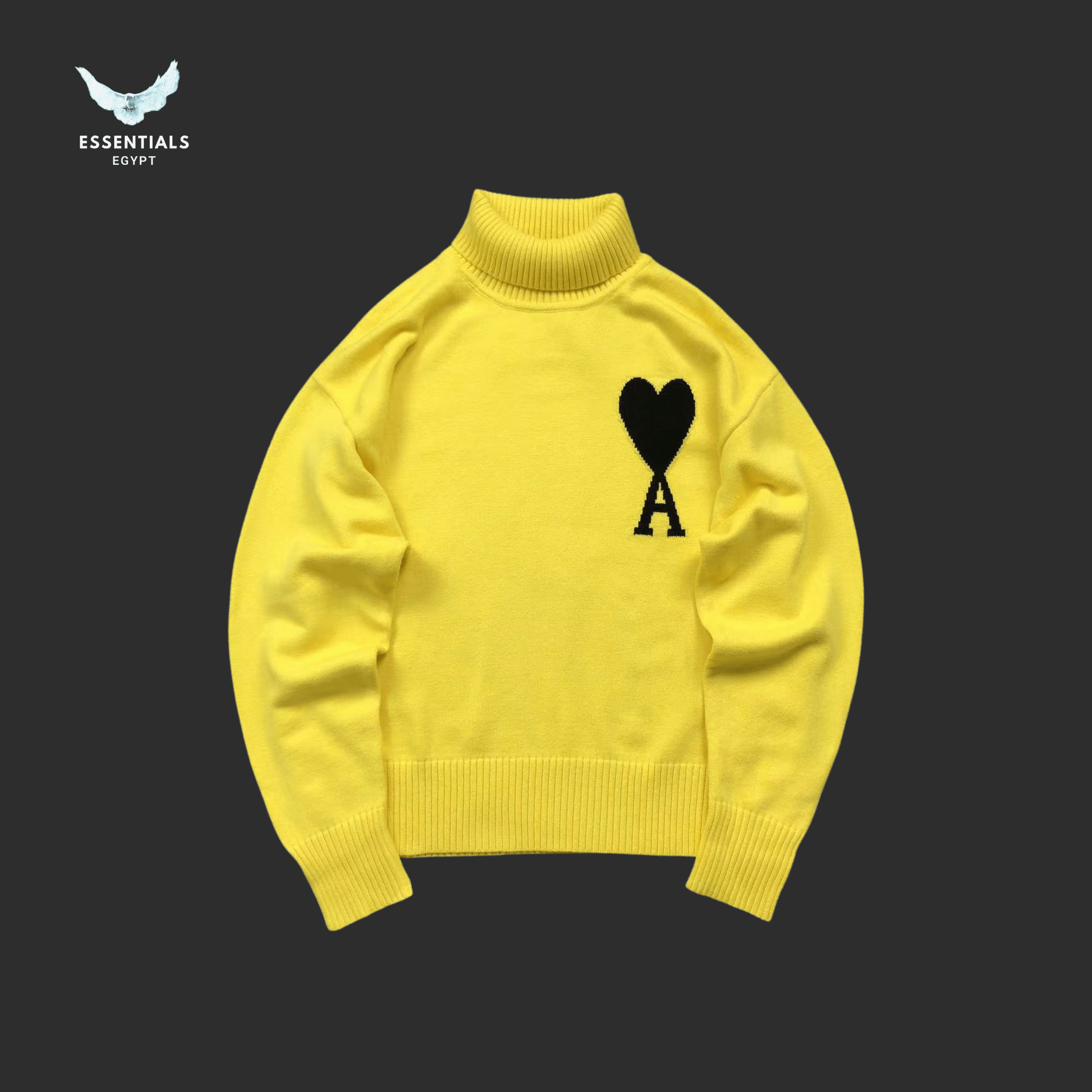 AMI Paris Sweatshirt – Color Pop Logo Drop - ESSENTIALS EGYPT