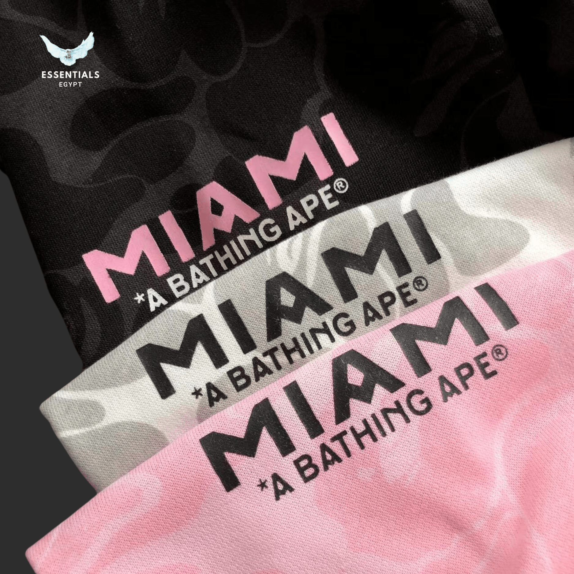 BAPE Doodle Ape Hoodie – Soft Camo - ESSENTIALS EGYPT