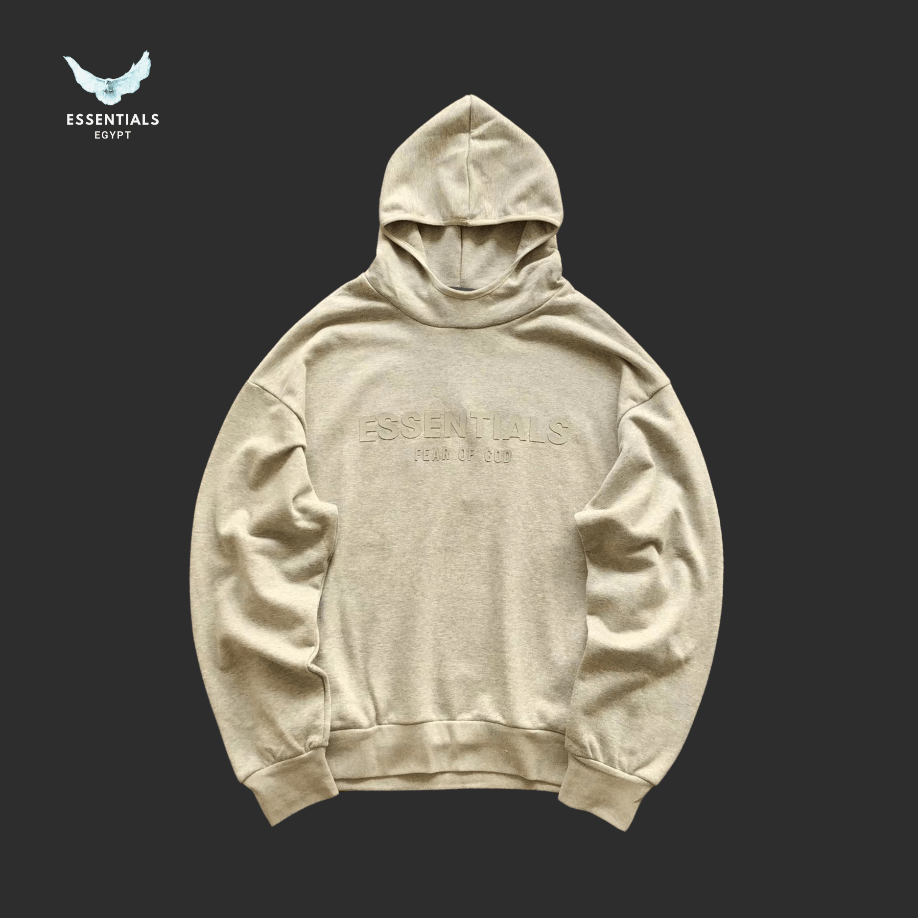 Essentials Hoodie – Mocha Drop Edition - ESSENTIALS EGYPT