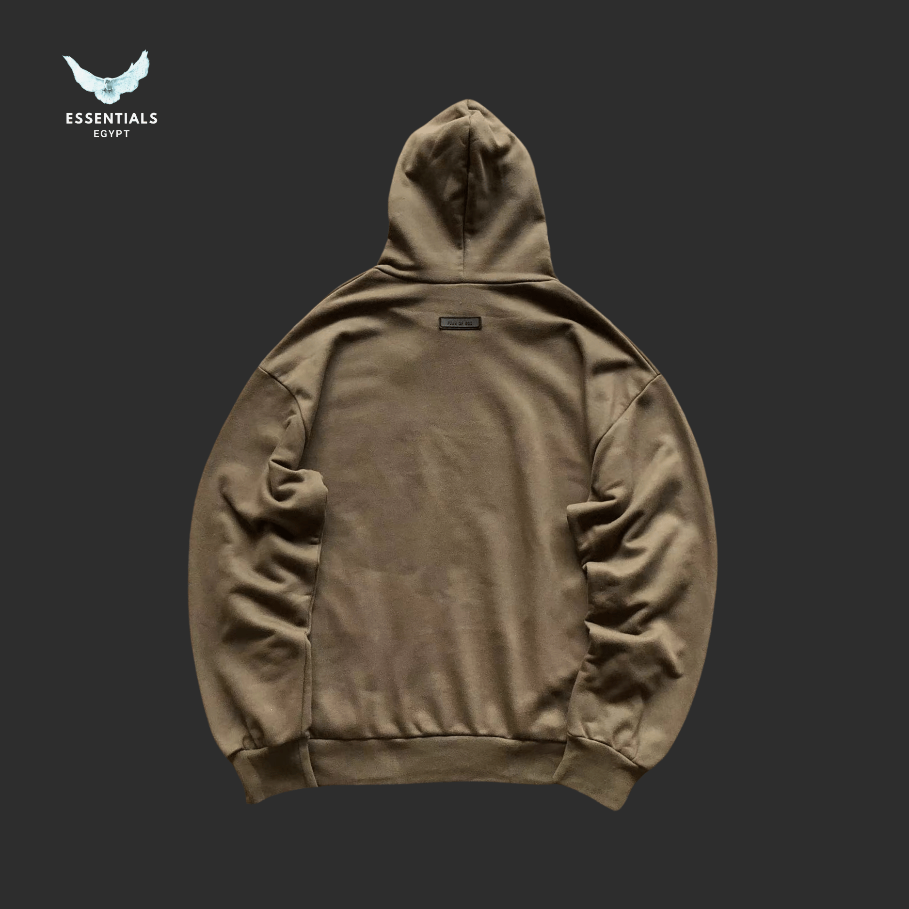 Essentials Hoodie – Mocha Drop Edition - ESSENTIALS EGYPT