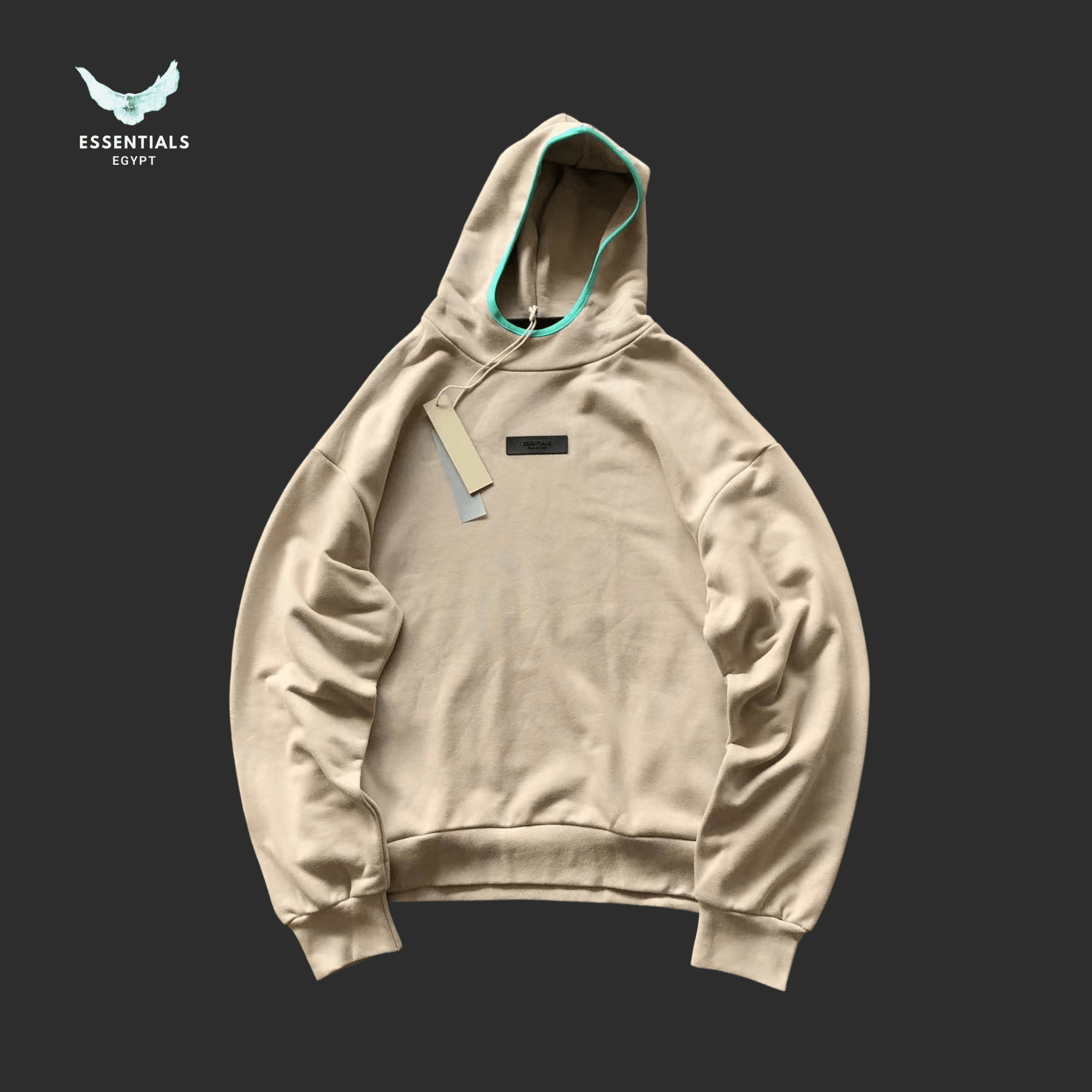 Essentials Hoodie – Washed Earth Drop - ESSENTIALS EGYPT