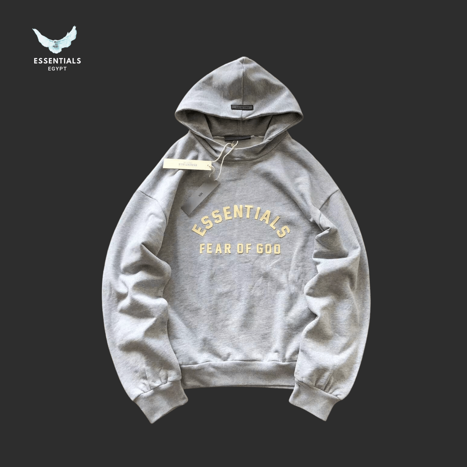 Essentials Fear of God Hoodie – Classic Logo Drop - ESSENTIALS EGYPT