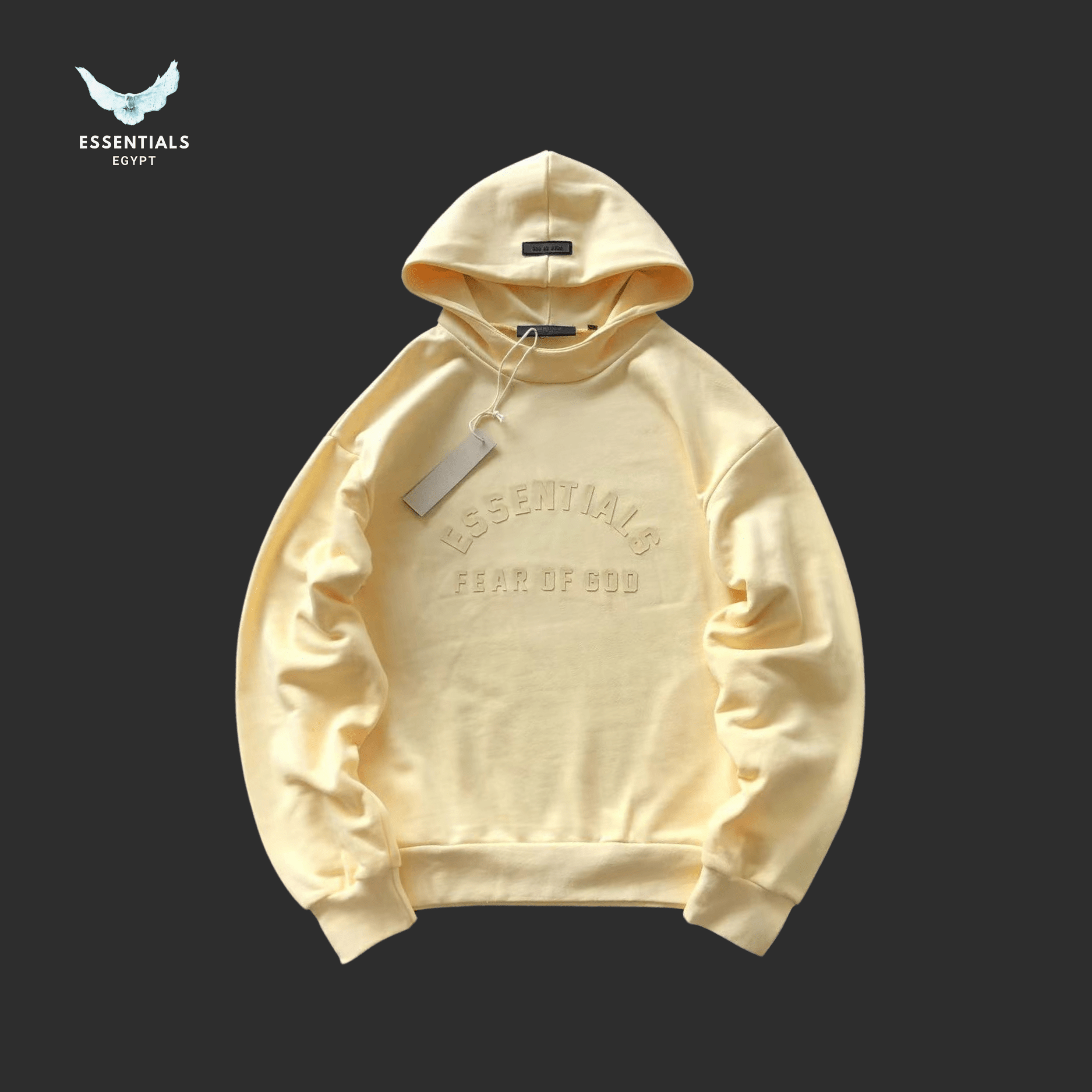 Essentials Fear of God Hoodie – Classic Logo Drop - ESSENTIALS EGYPT