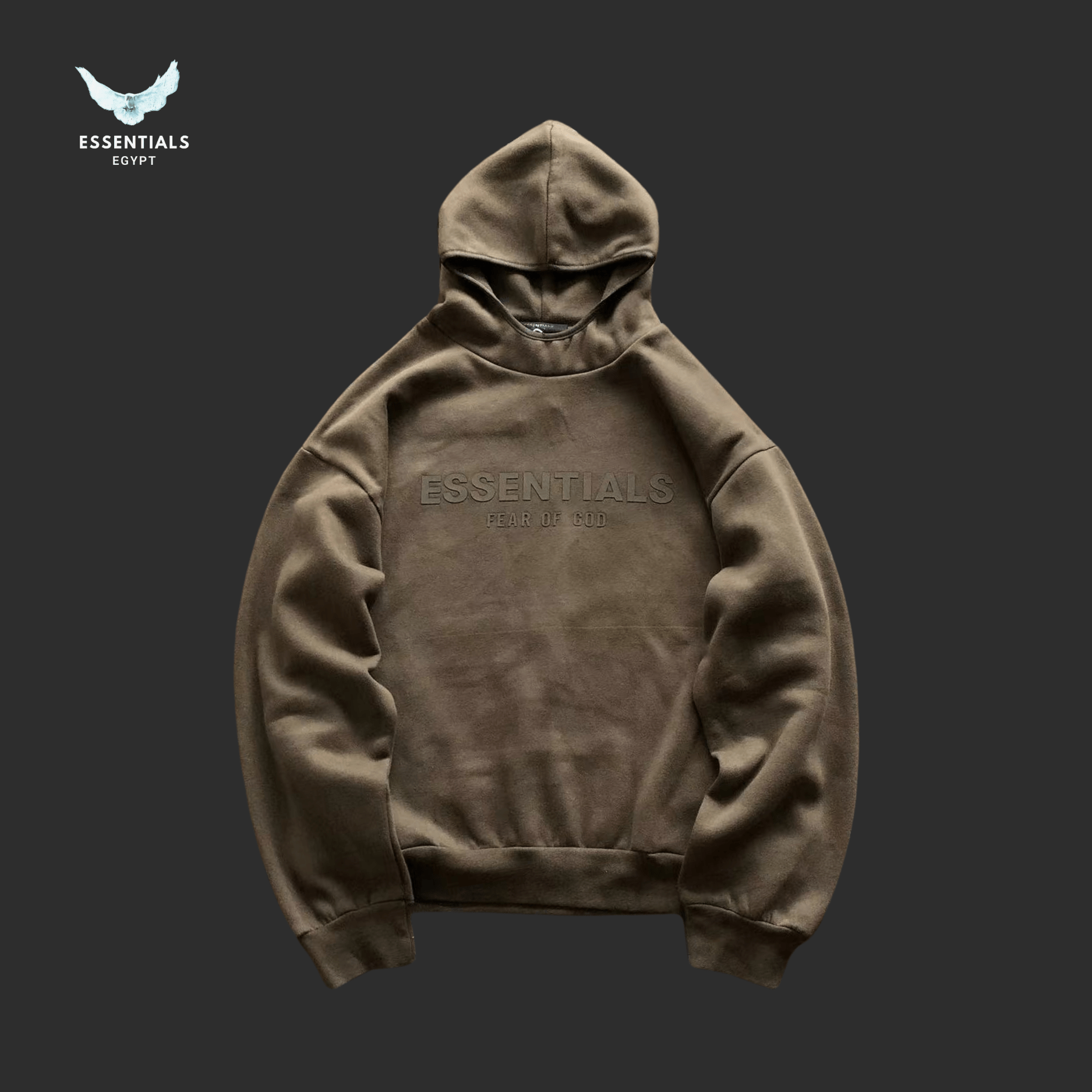 Essentials Fear of God Hoodie – Mixed Earth Tones - ESSENTIALS EGYPT