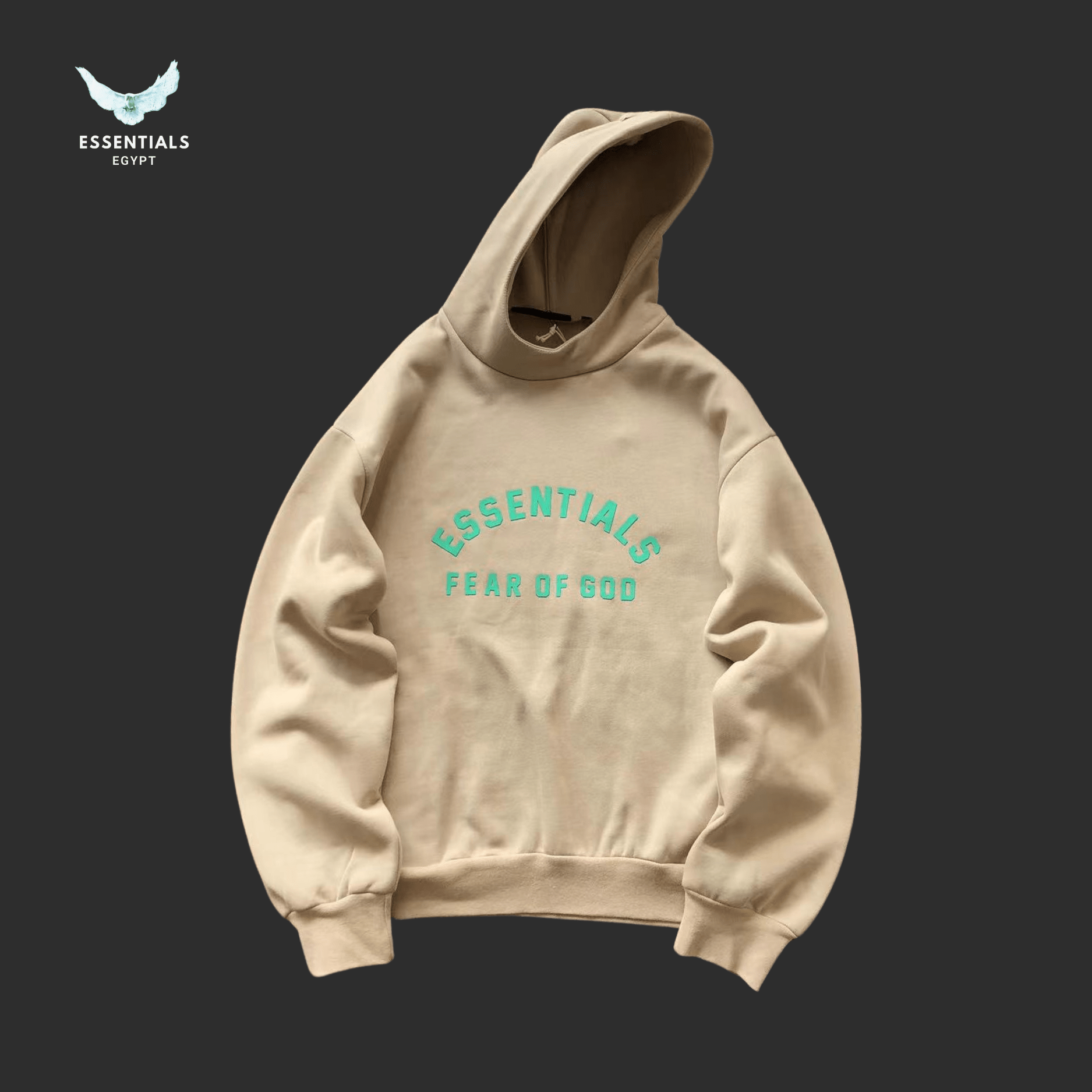 Essentials Hoodie – Mint Highlight Collection - ESSENTIALS EGYPT