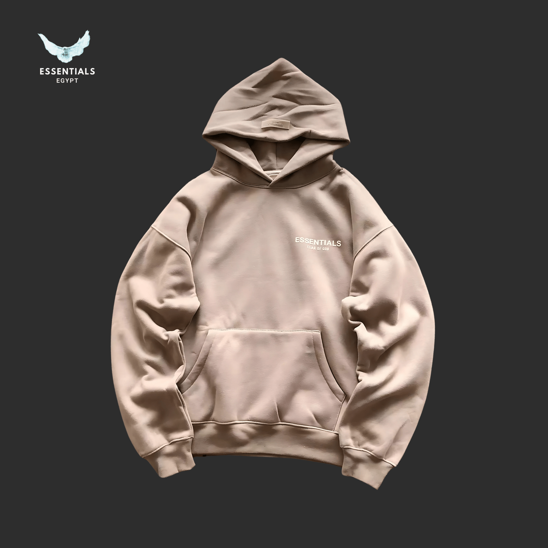 Essentials Hoodie – Soft Logo Colors - ESSENTIALS EGYPT