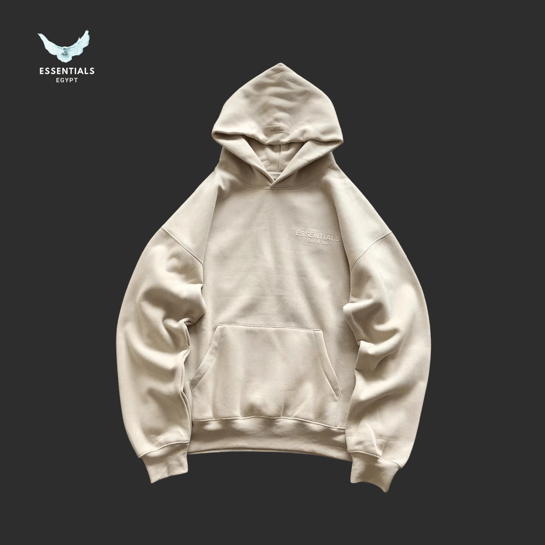 Essentials Hoodie – Soft Logo Colors - ESSENTIALS EGYPT