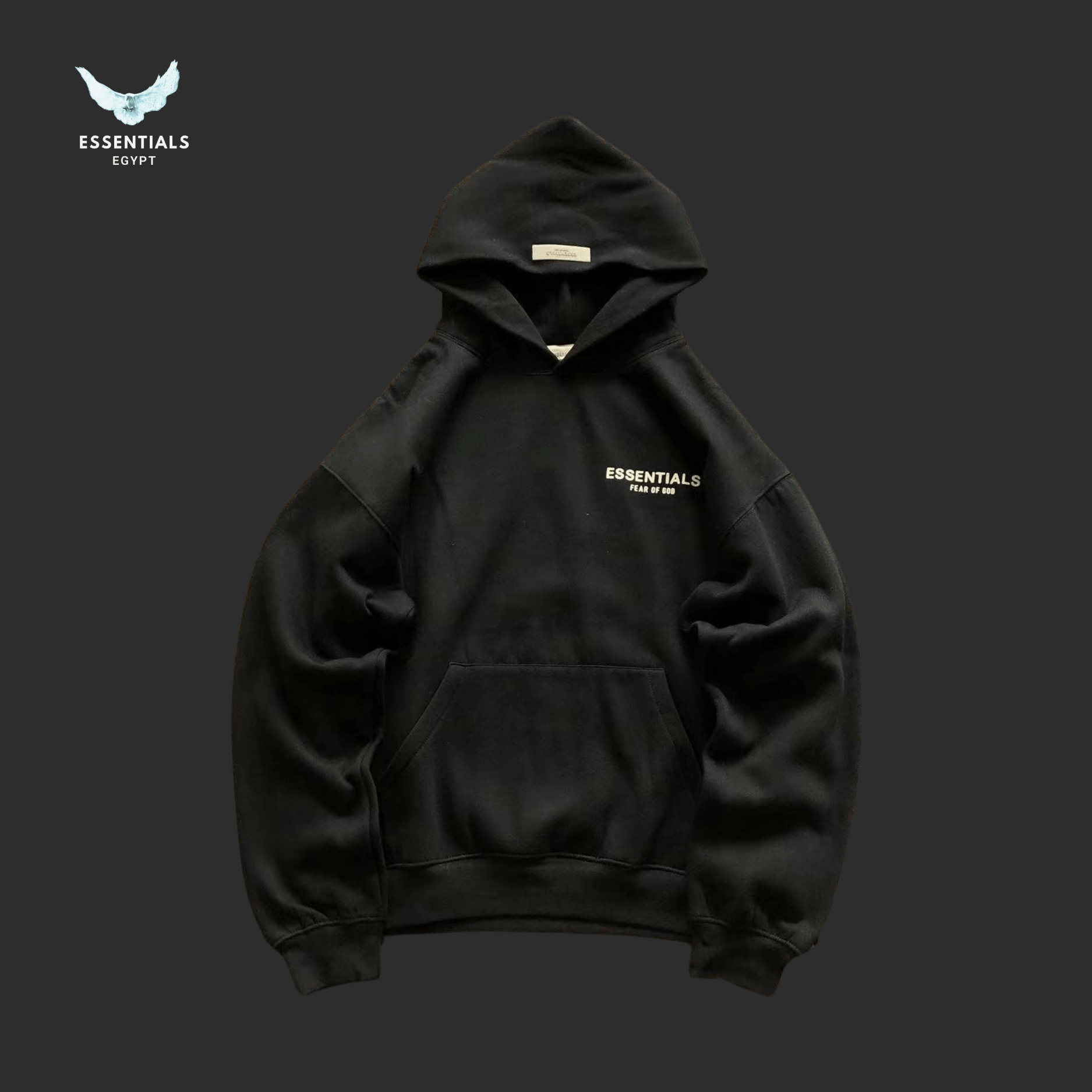 Essentials Hoodie – Soft Logo Colors - ESSENTIALS EGYPT