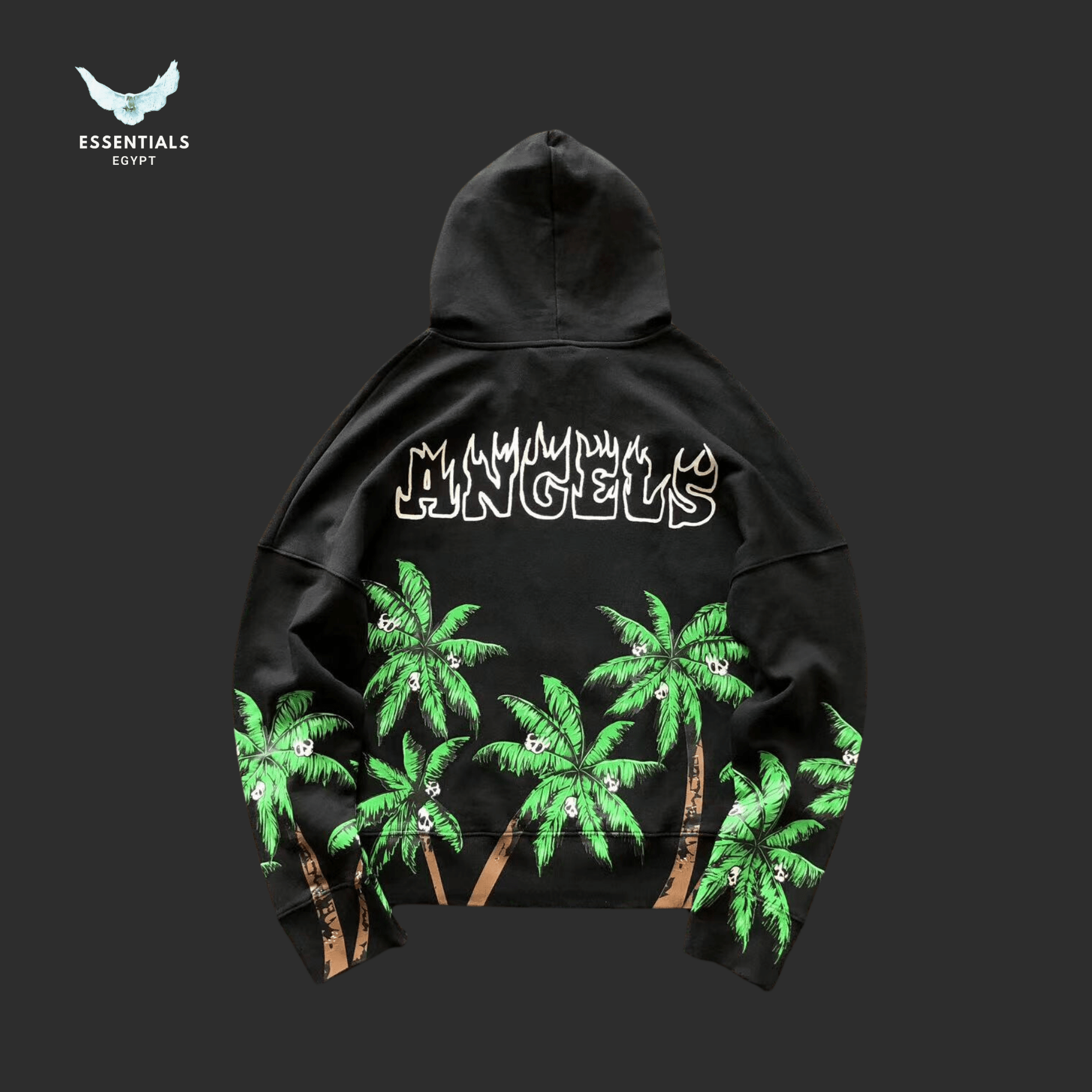 Palm Angels Hoodie – Palm Tree Print - ESSENTIALS EGYPT