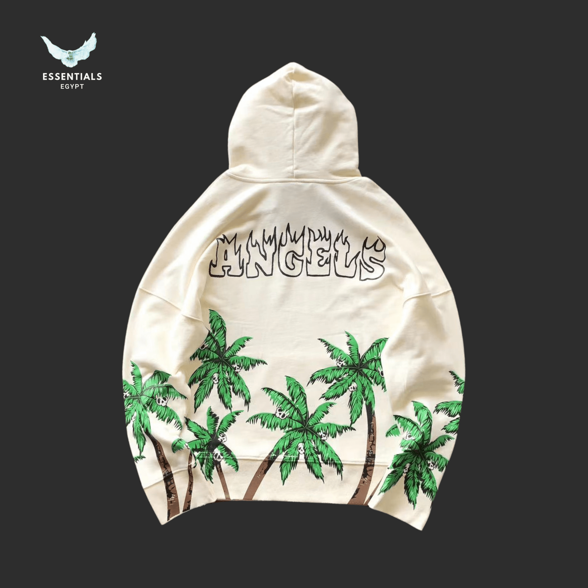 Palm Angels Hoodie – Palm Tree Print - ESSENTIALS EGYPT