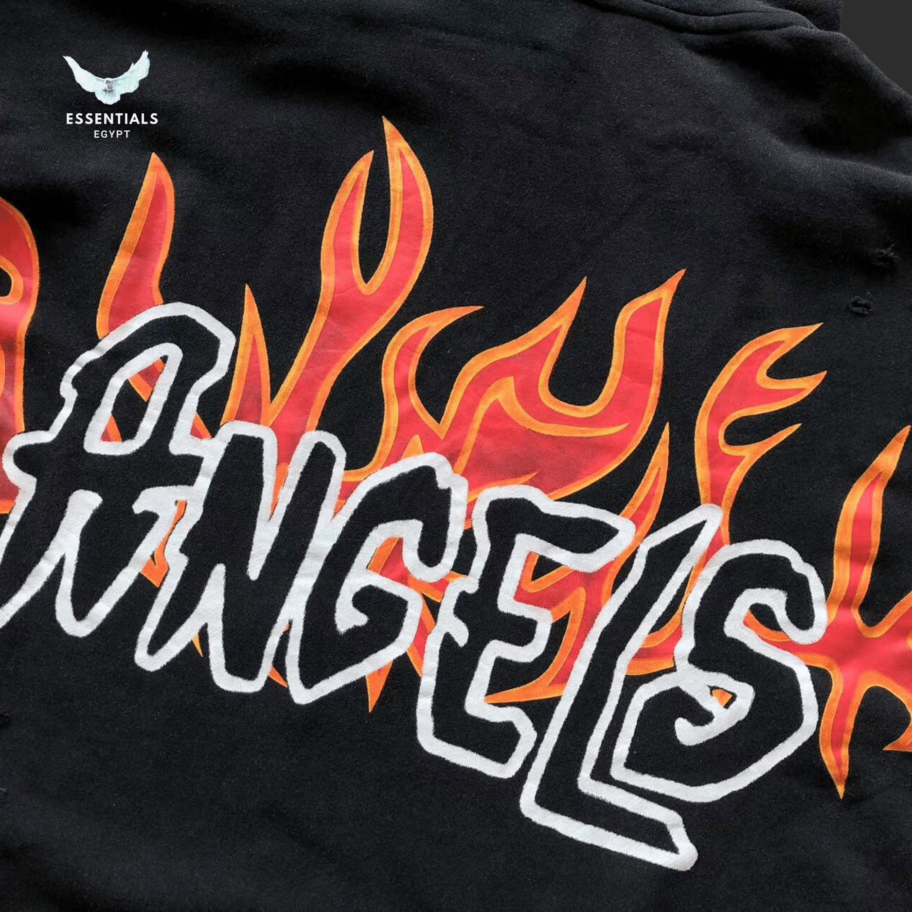Palm Angels Hoodie – Flames Back - ESSENTIALS EGYPT