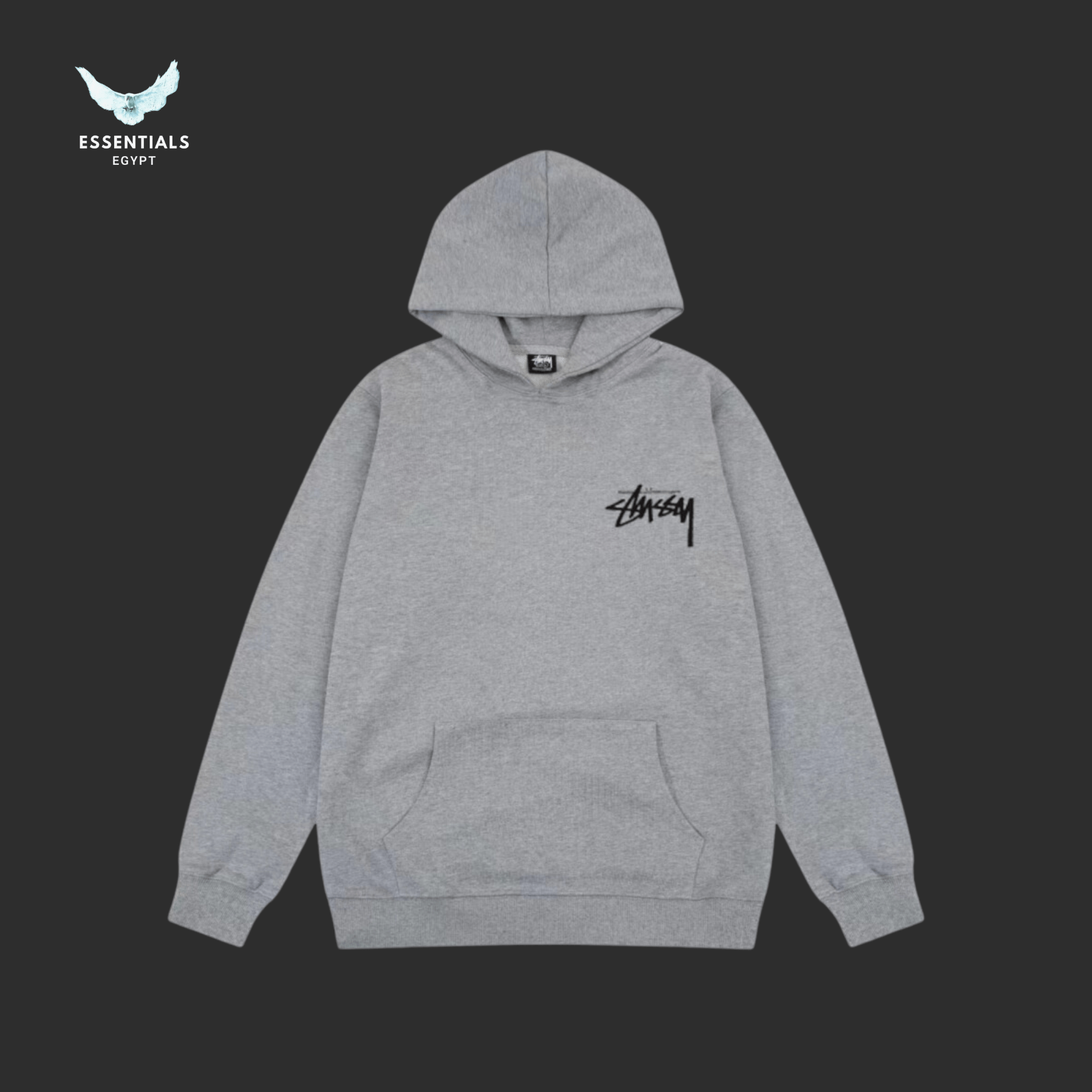 Stussy Hoodie – Dice Graphic Back Print - ESSENTIALS EGYPT