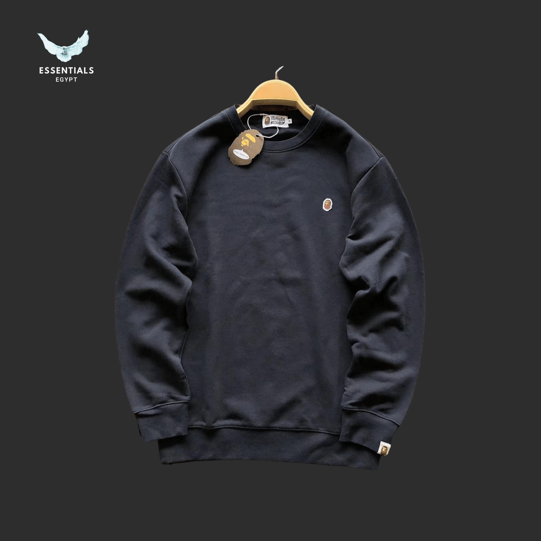 BAPE Sweater – Mini Ape Patch - ESSENTIALS EGYPT