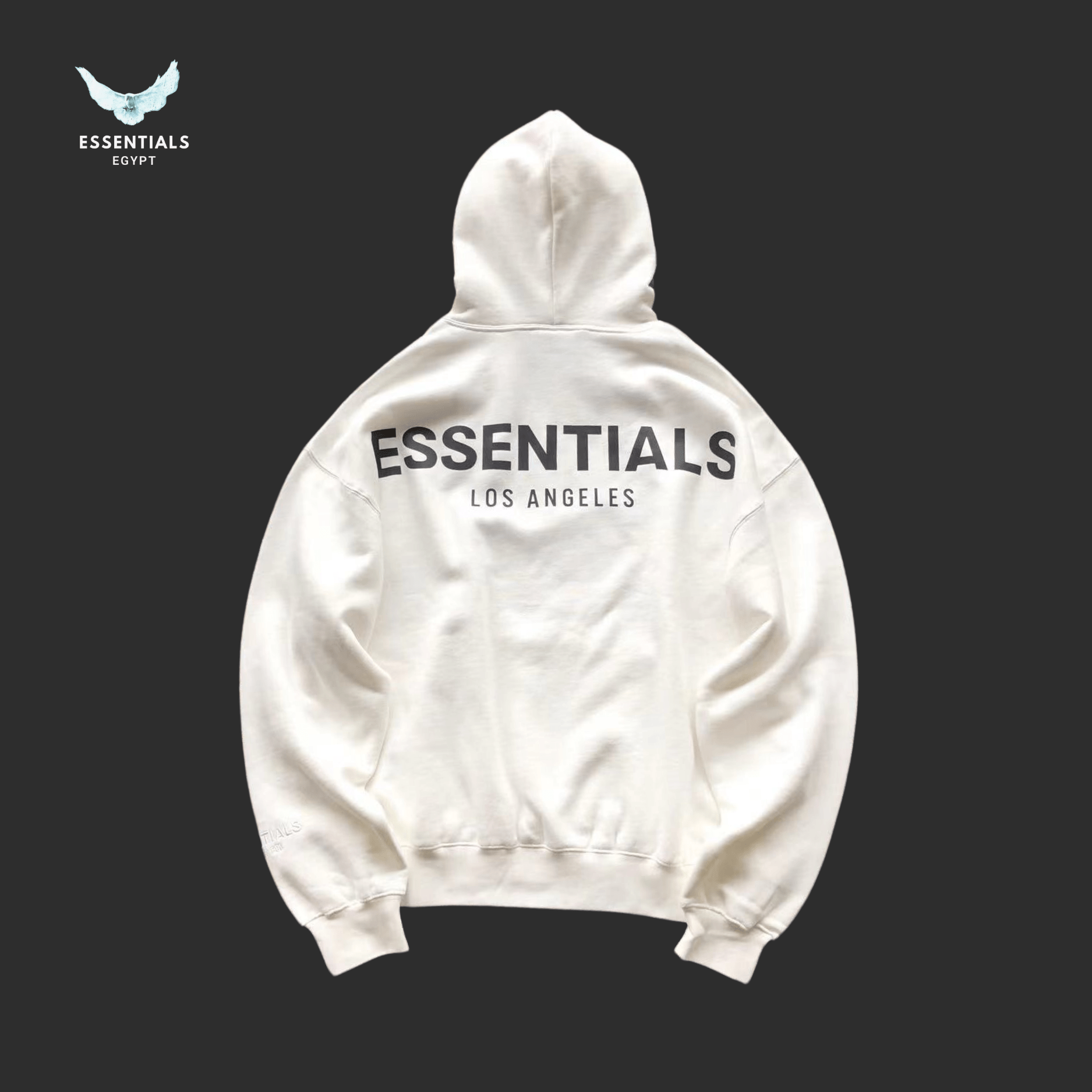 Essentials Hoodie – Los Angeles Logo - ESSENTIALS EGYPT
