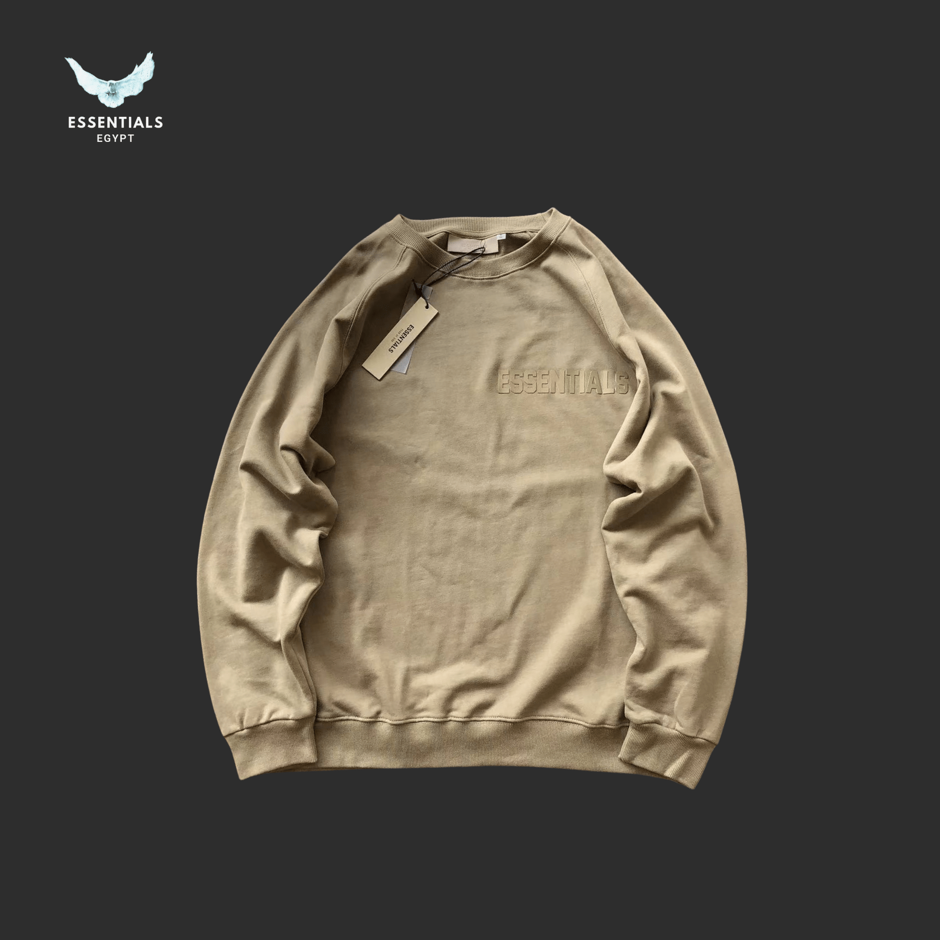 Essentials Sweater – Tonal Patch Series - ESSENTIALS EGYPT