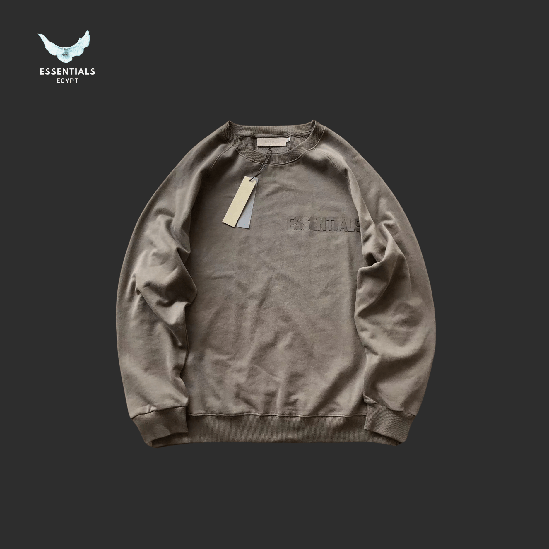 Essentials Sweater – Tonal Patch Series - ESSENTIALS EGYPT