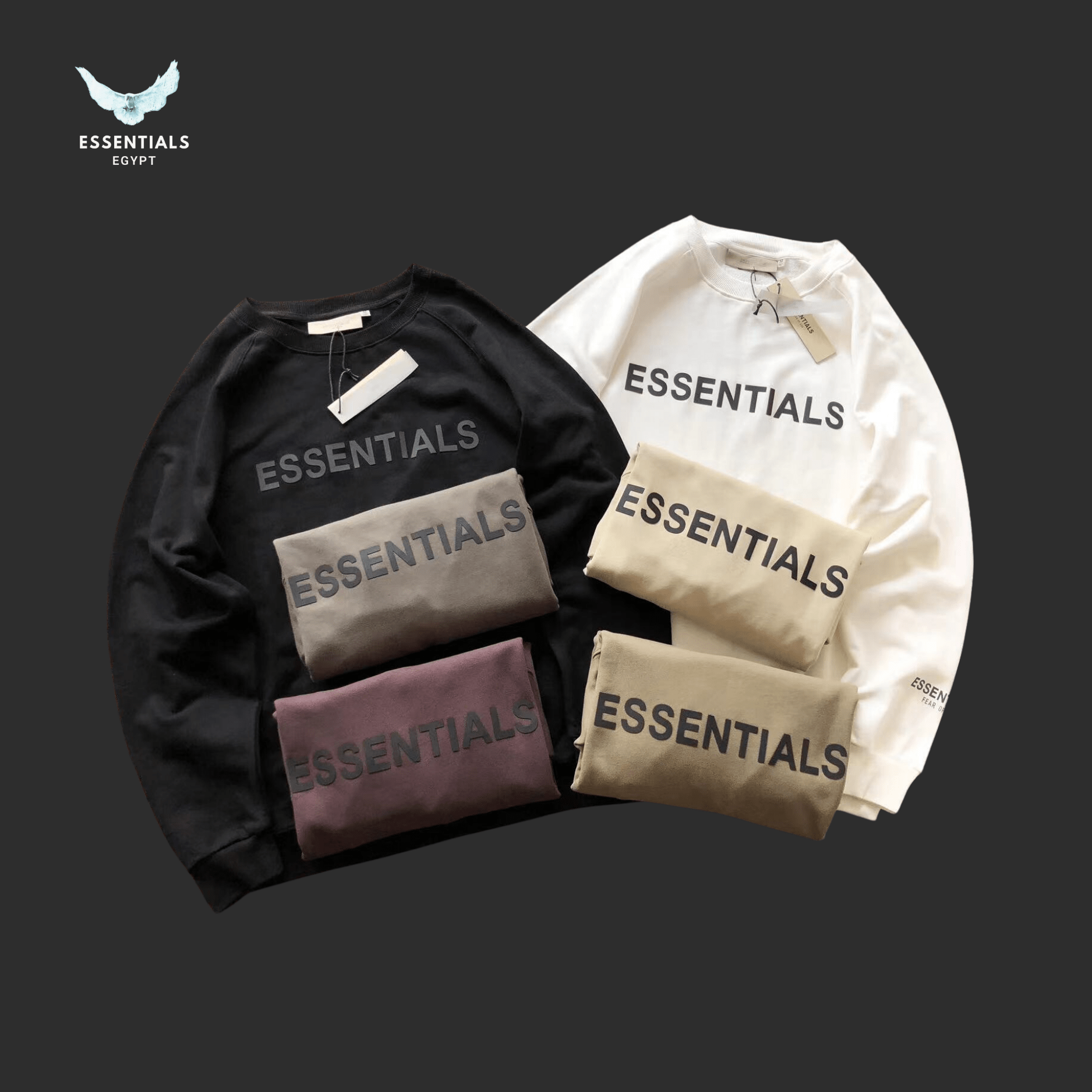 Fear of God Essentials Sweater – Earth Neutrals - ESSENTIALS EGYPT