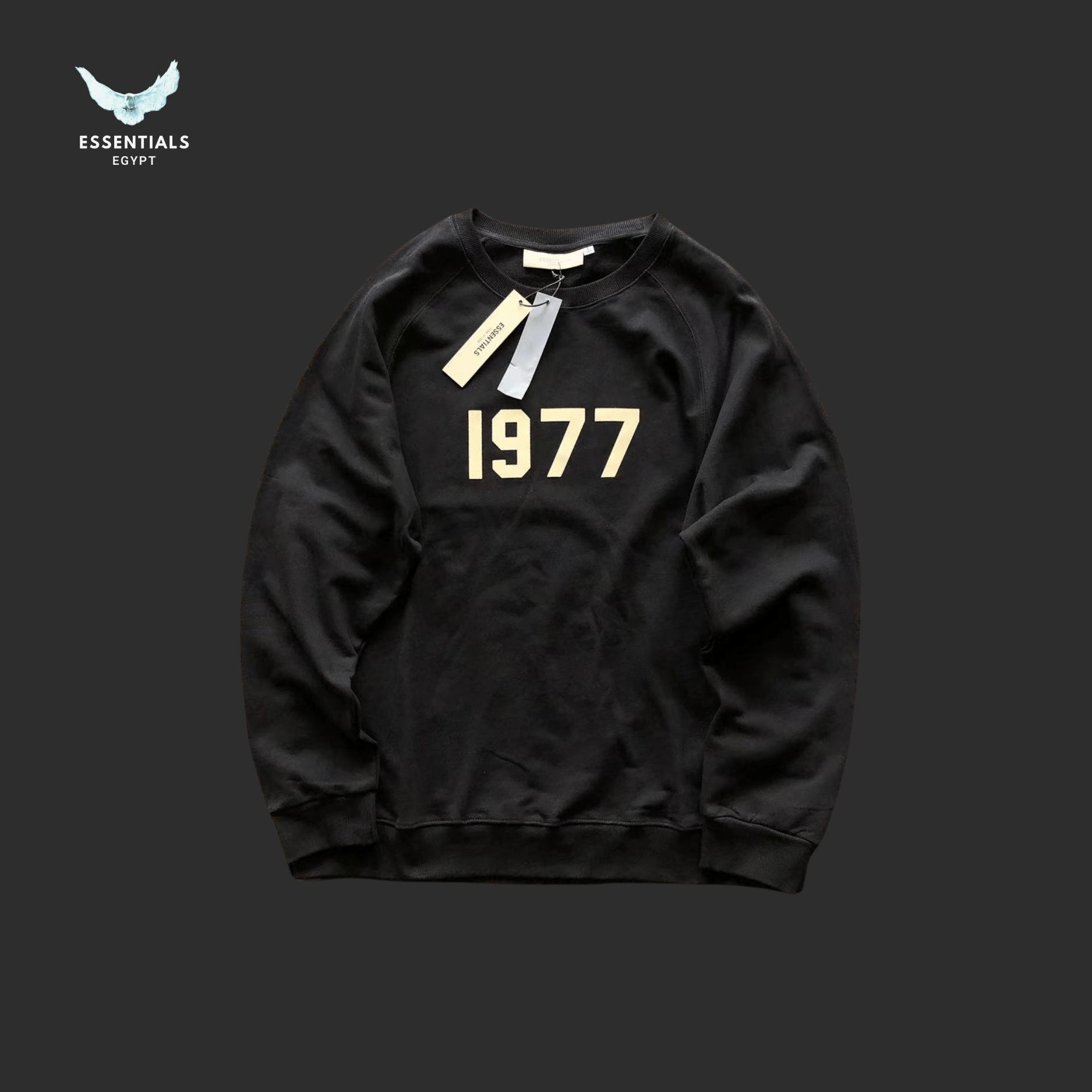 Essentials Fear of God Sweater – 1977 Logo - ESSENTIALS EGYPT